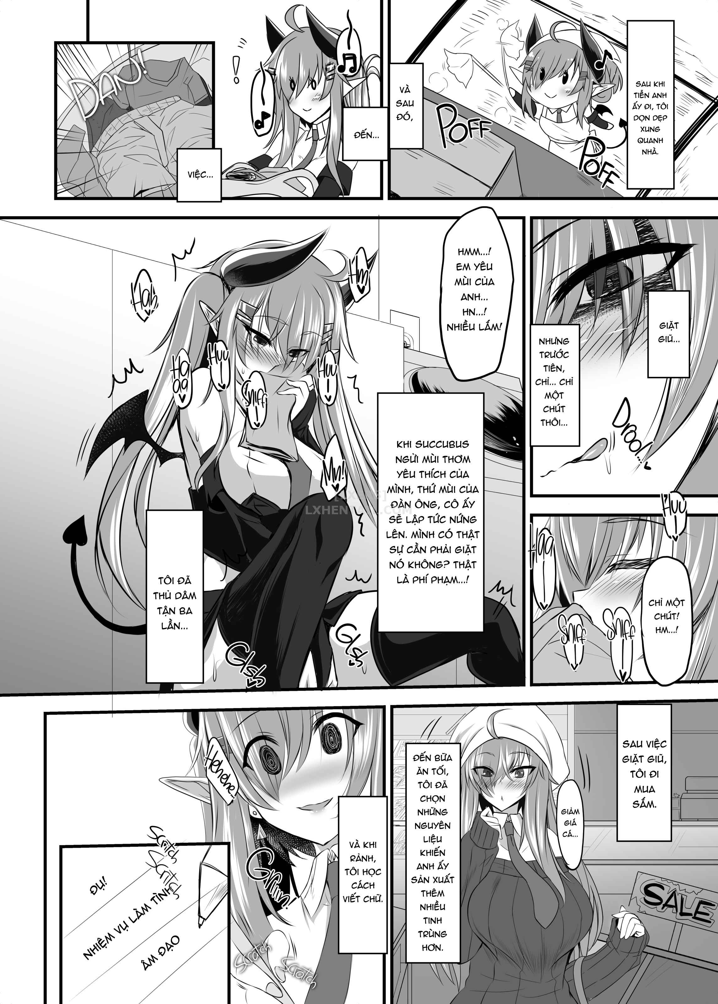 Đọc truyện hentai Life With a Succubus -Making Sweet Love to a Meaty Succubus- - Oneshot