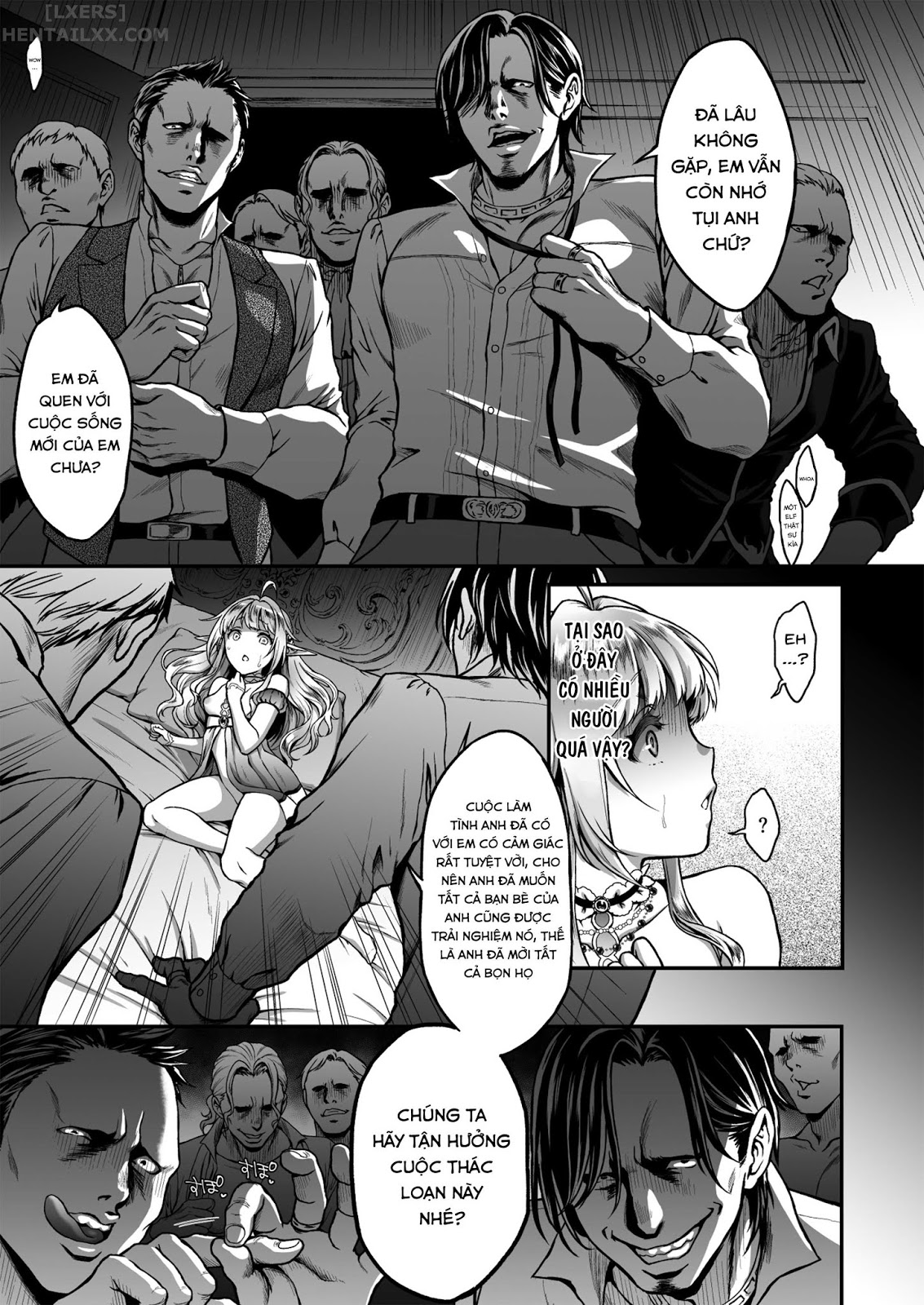 Đọc truyện hentai Tasogare No Shou Elf - Chap 4