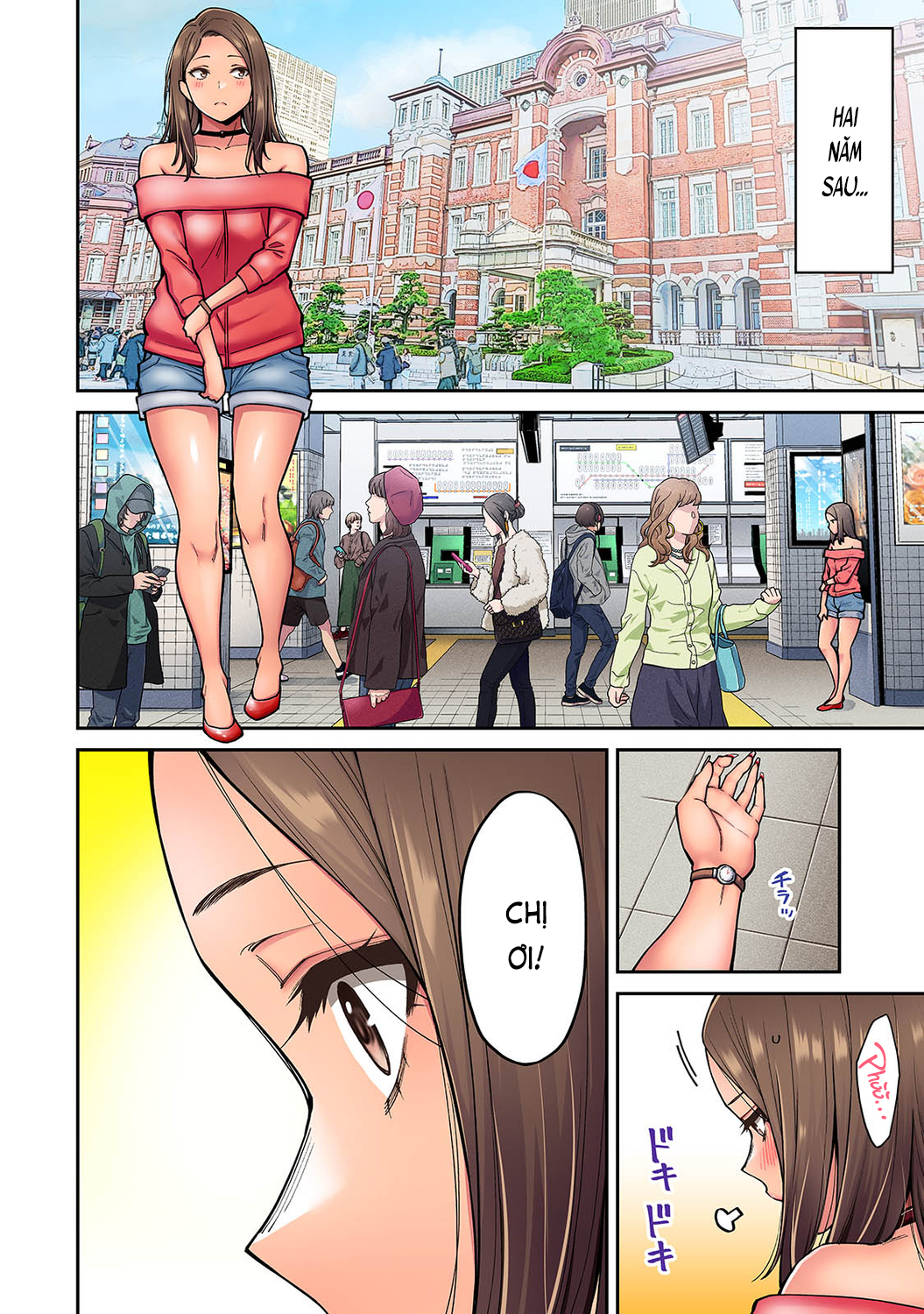 Đọc truyện hentai Người chị tôi thầm mến trở về trong bộ dạng gái lai Tây - Ch.7 [Hết]