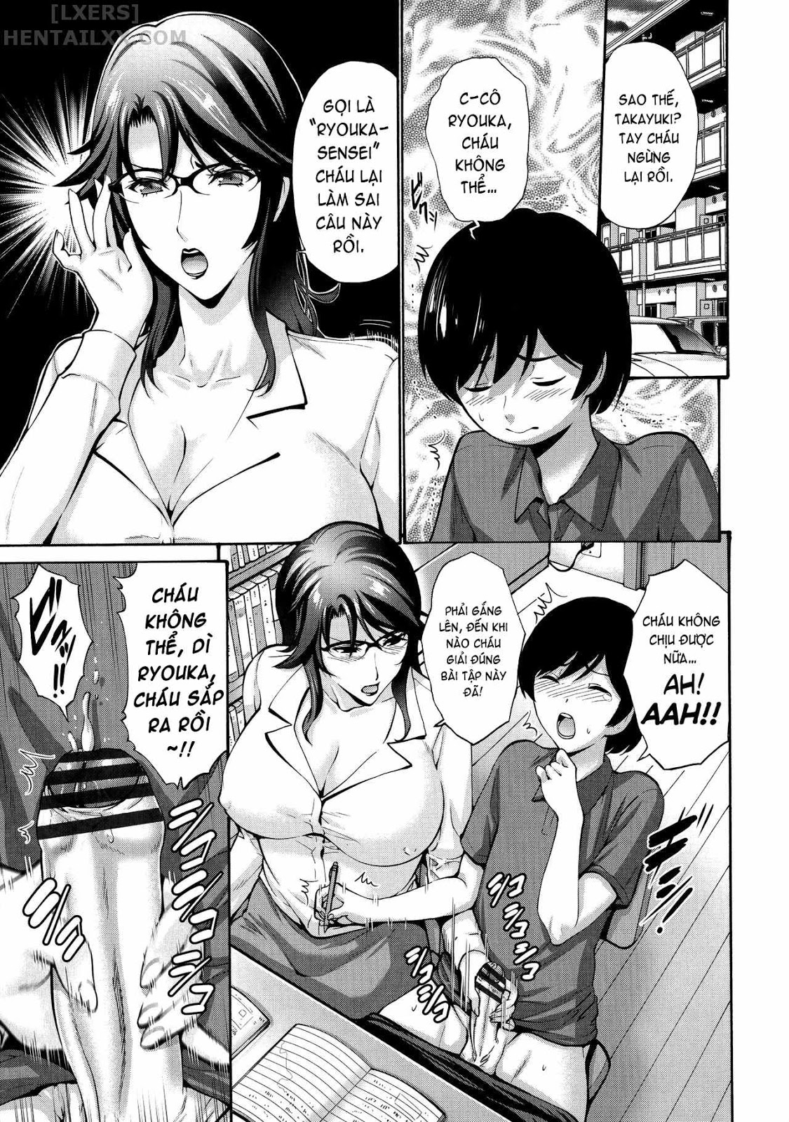 Đọc truyện hentai His Mother is My Love Hole - Chap 6