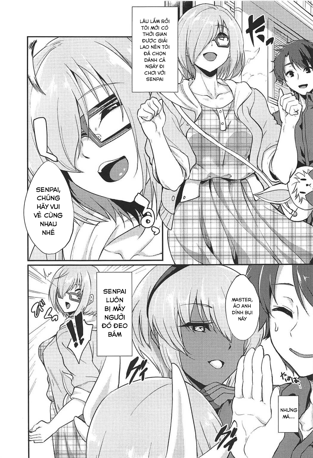 Đọc truyện hentai Senpai Minaide (Fate/Grand Order) - Oneshot