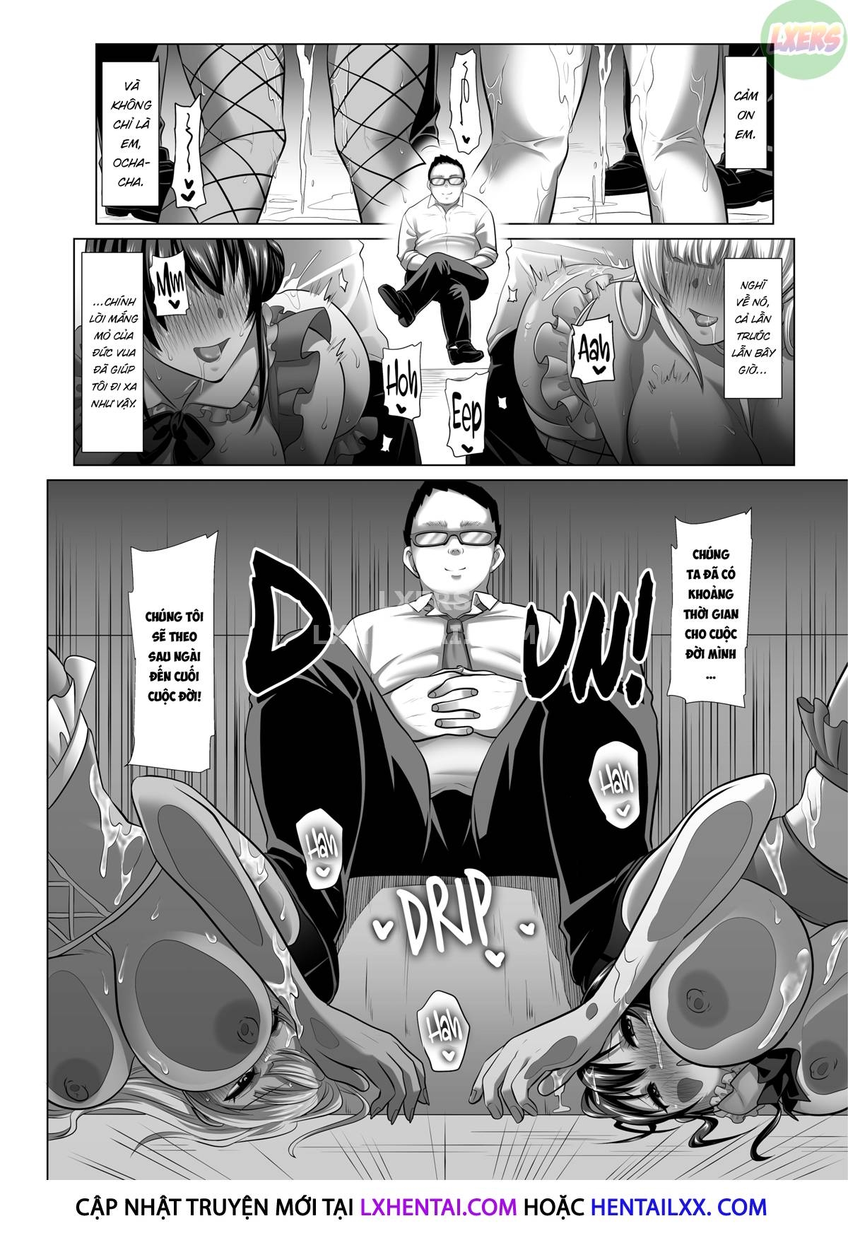 Đọc truyện hentai Chúng em có thể phục vụ anh không, chủ nhân? - Chap 2