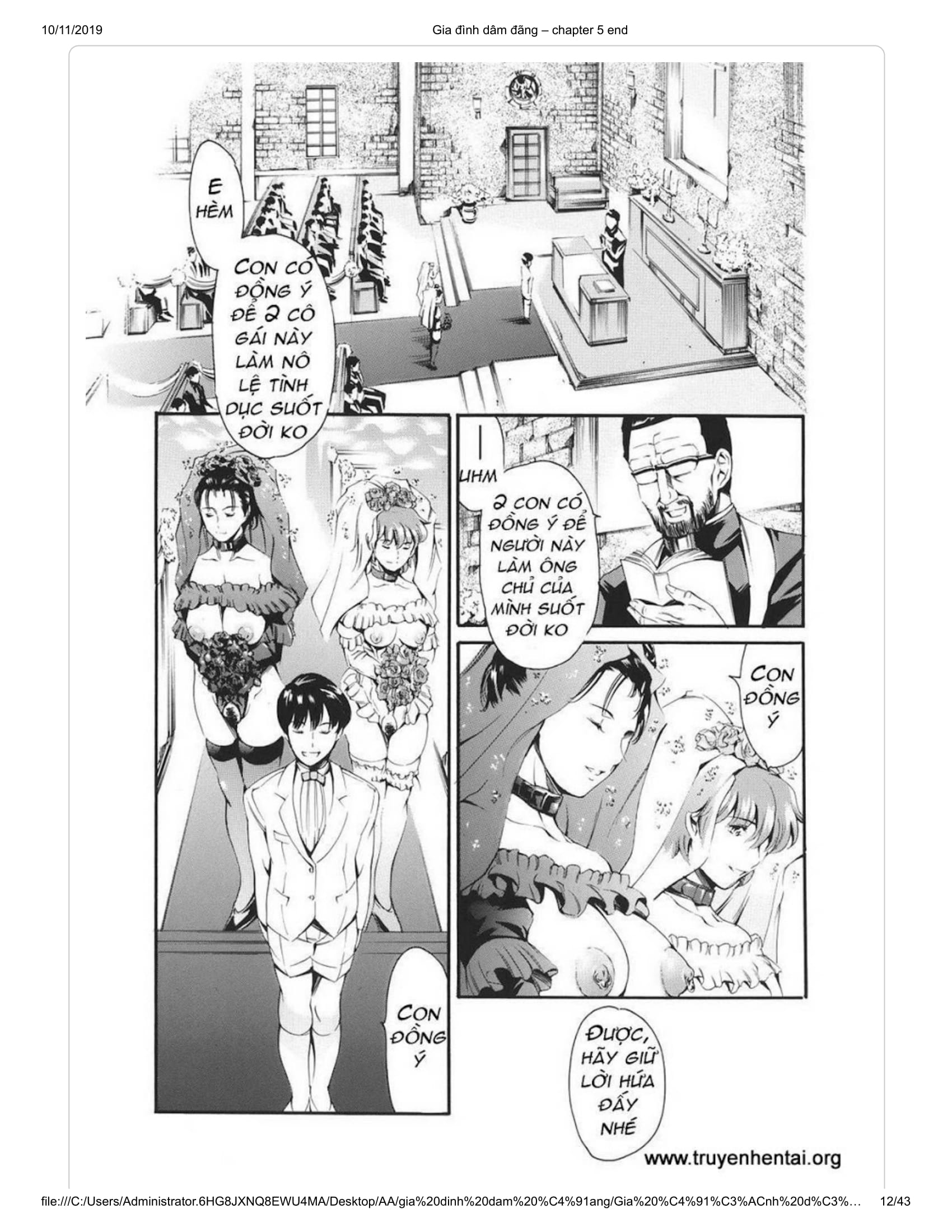 Đọc truyện hentai Katei no Jijou - Chap 8 - END
