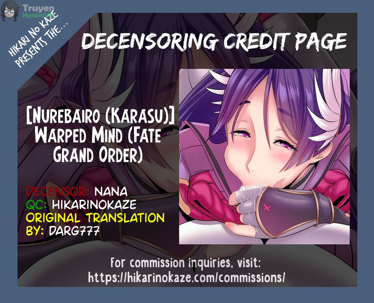Đọc truyện hentai Warped Mind (Fate/Grand Order) - Oneshot
