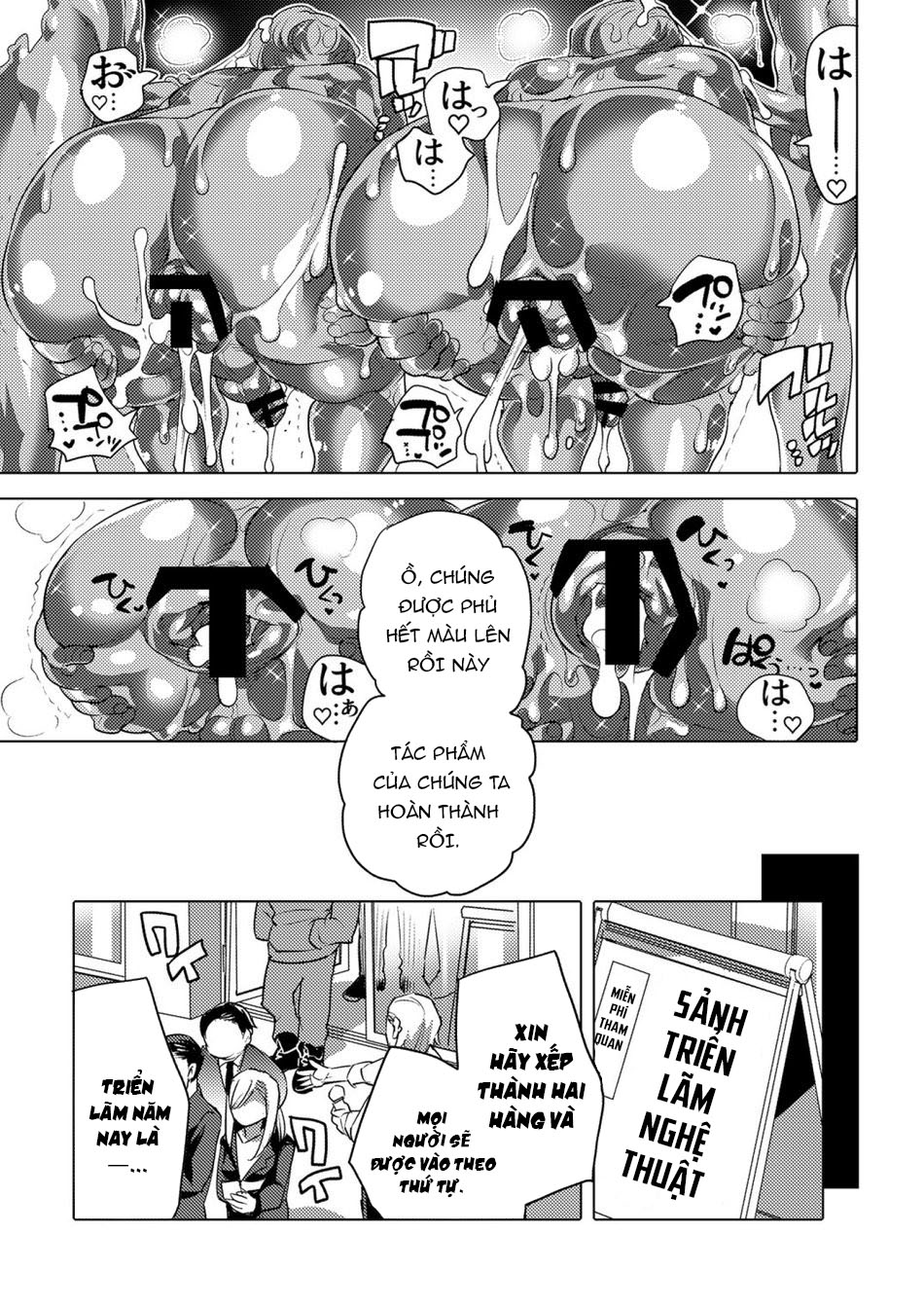 Đọc truyện hentai Triển lãm kết nối anh em bột vàng - Chap 2