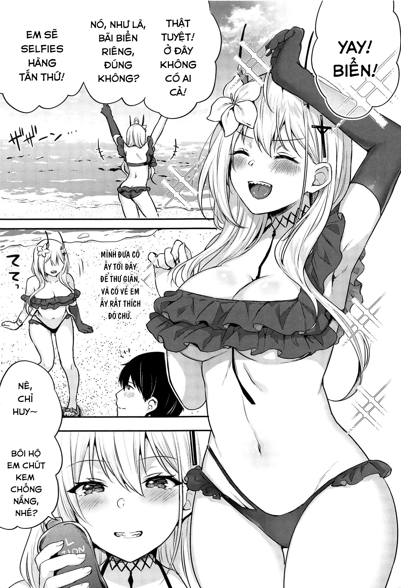 Đọc truyện hentai FANCY SUMMER!! - Oneshot