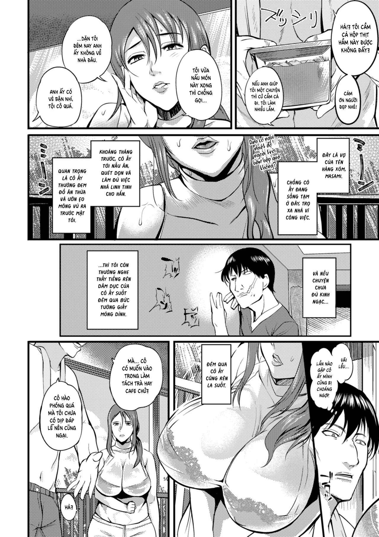 Đọc truyện hentai The Pleasure Married Women Do Not Know - Chap 8
