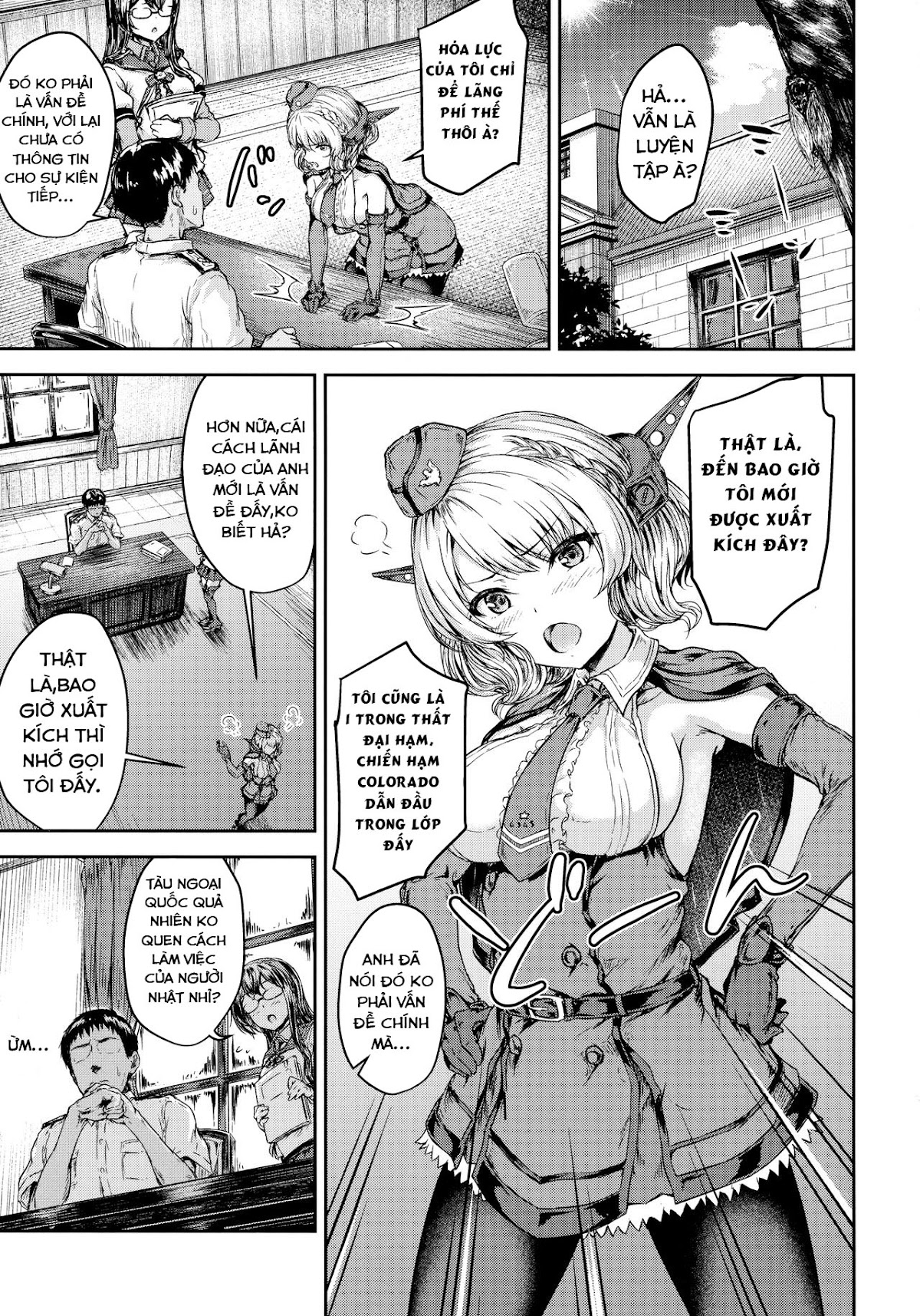 Đọc truyện hentai Shikoshiko Colorado to Yasen Suru Hon (Kantai Collection) - Oneshot