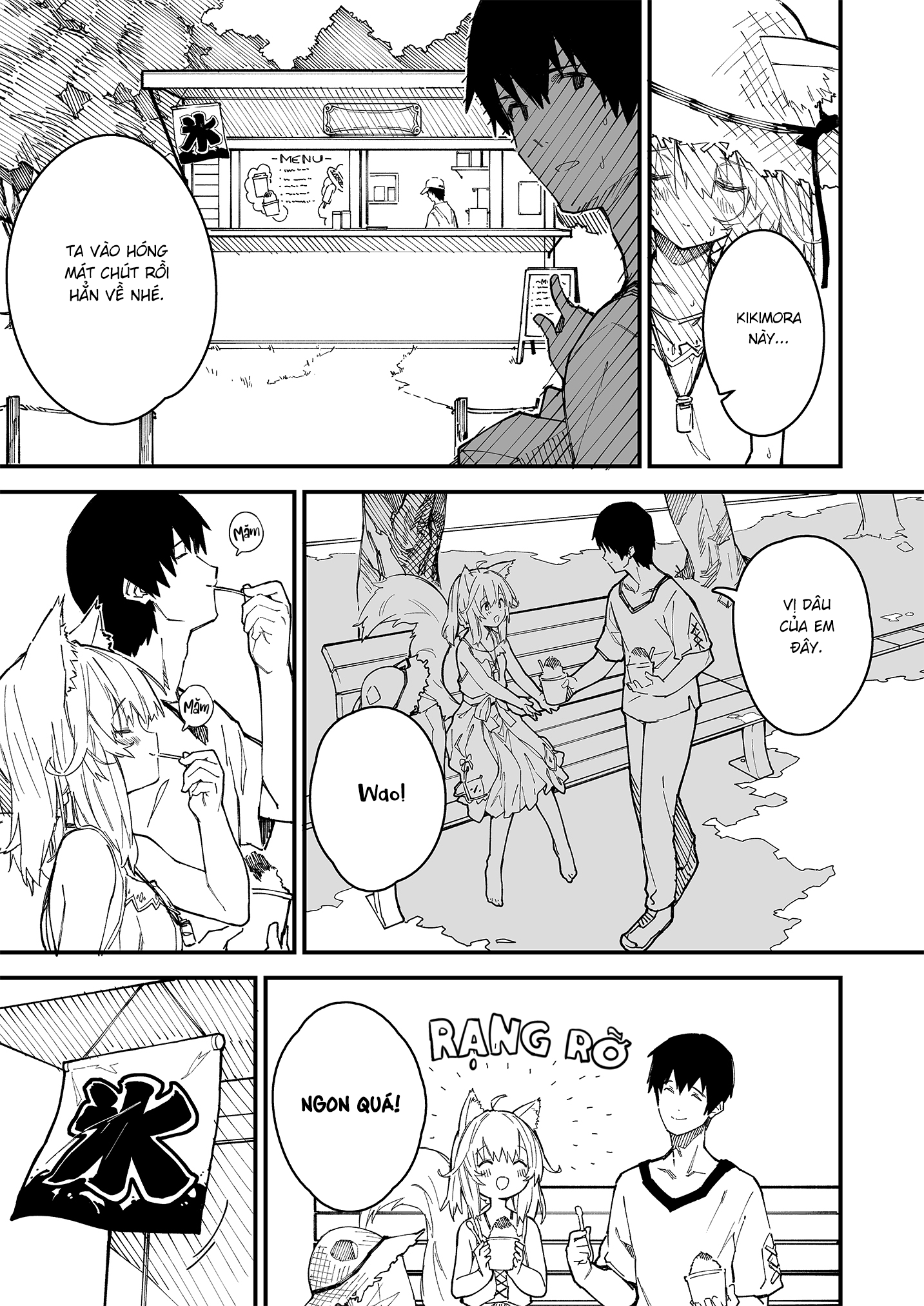 Đọc truyện hentai Sống Cùng Nàng Tai Thú - Ngoại truyện 3