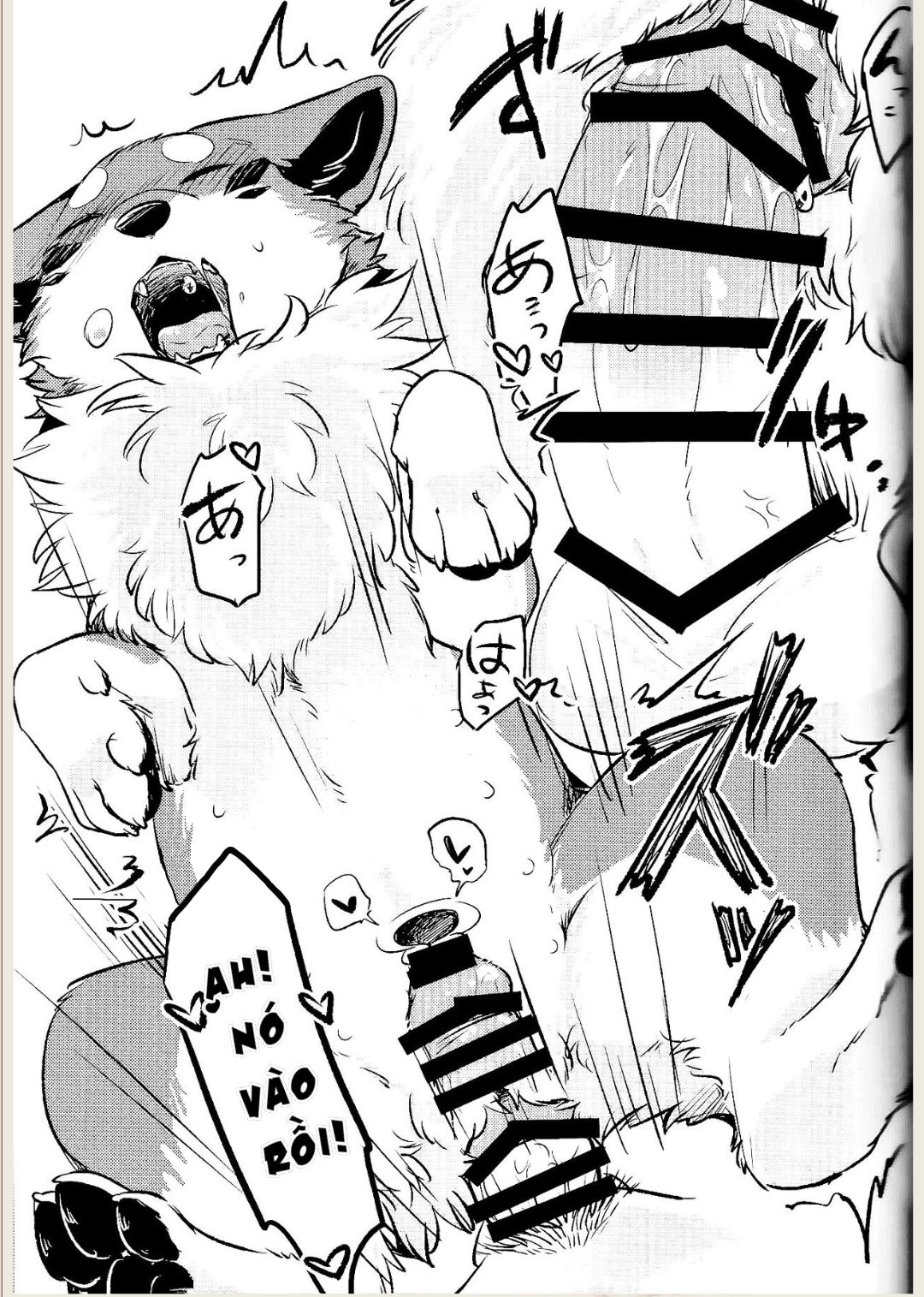 Đọc truyện hentai Kitsuneinu ni Nomaso - Oneshot