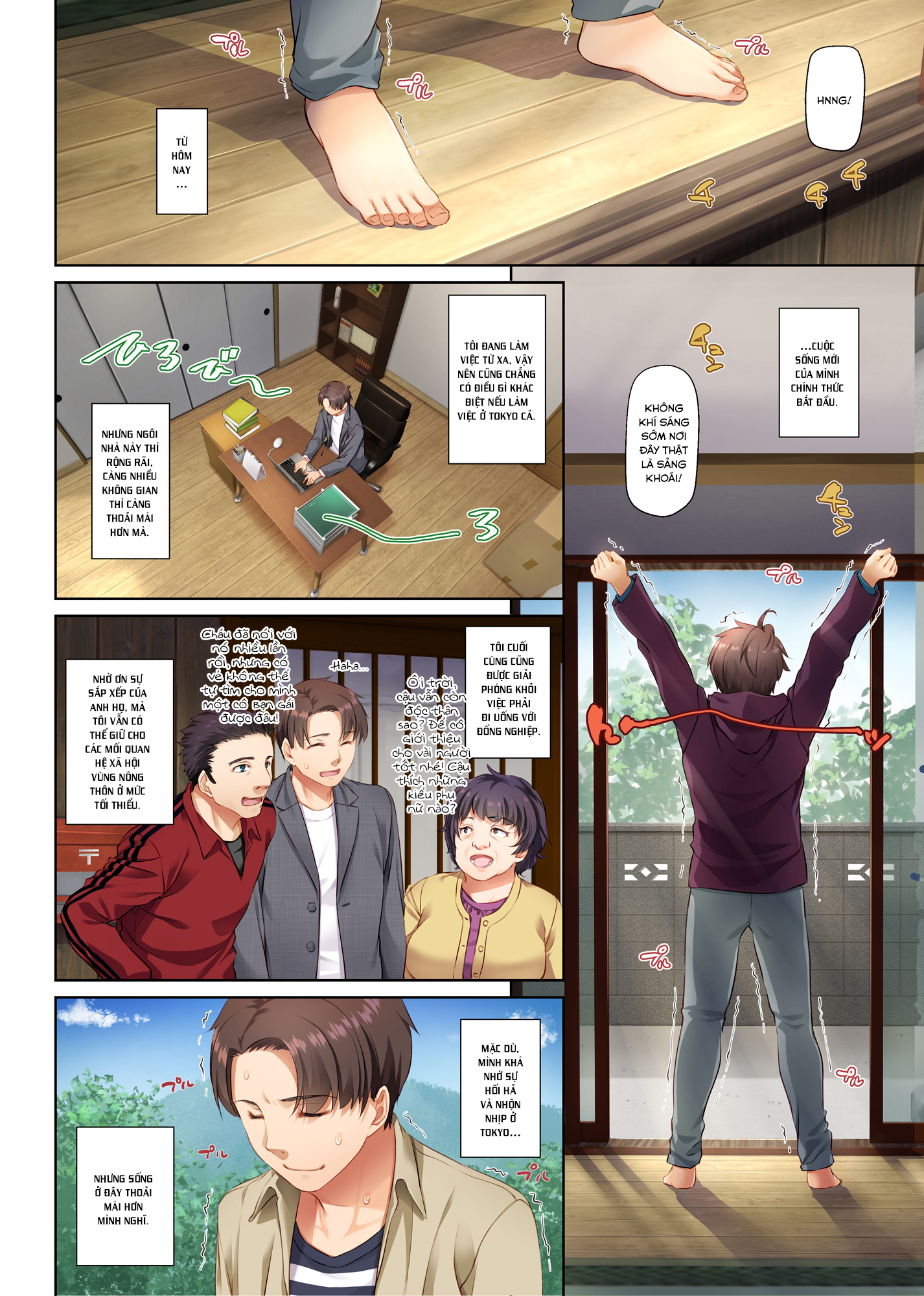 Đọc truyện hentai Inaka no Deaikei Gal wa Kyonyuu Shojo!? - Oneshot [Full Color]