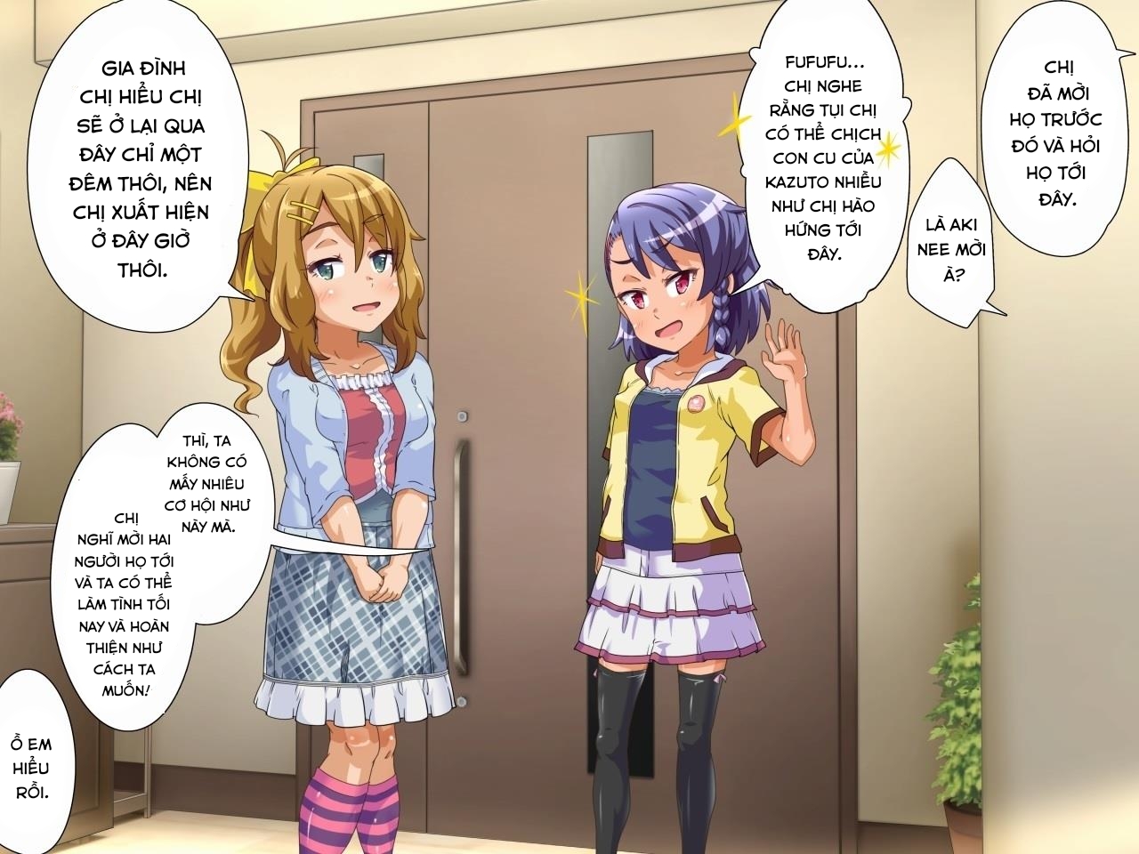 Đọc truyện hentai Home alone phiên bản 2 chị em!!! - Hai loli nhập cuộc.(1)