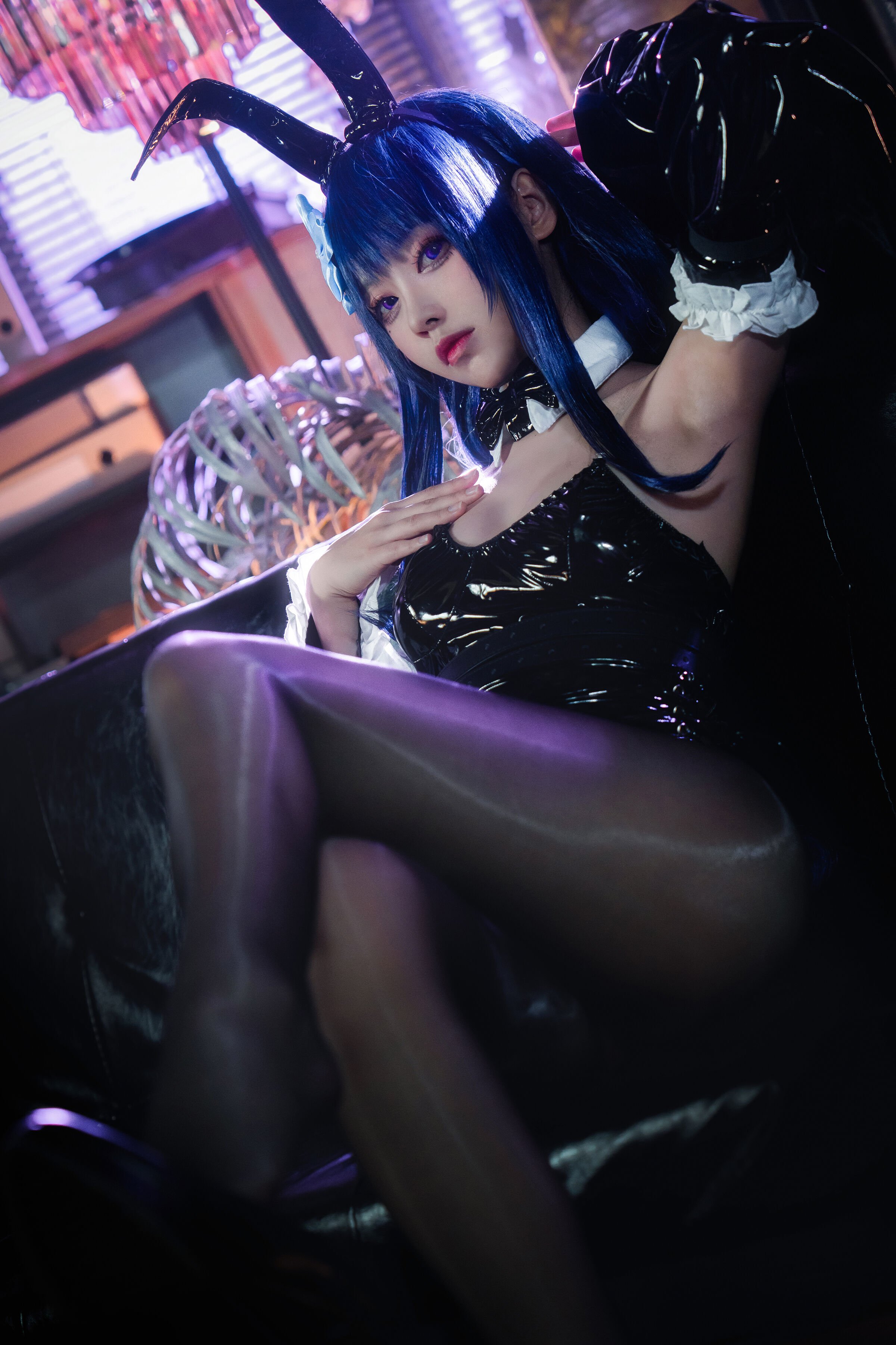 Đọc truyện hentai Tuyển tập Albums siêu phẩm Cosplay - Chap 151 - Cô gái thỏ tướng Genshin Raiden