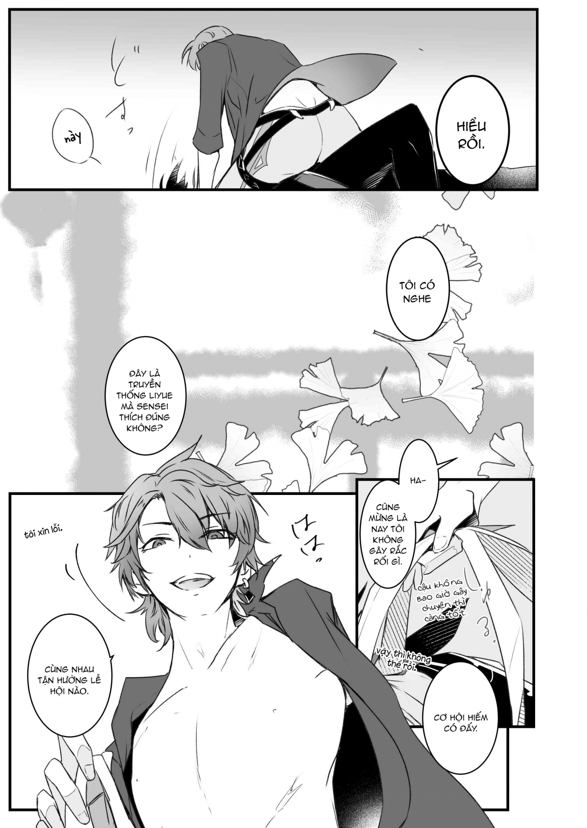 Đọc truyện hentai Nấc thang lên thiên đường - Lỡ mồm nhận kèo làm truyện say gex