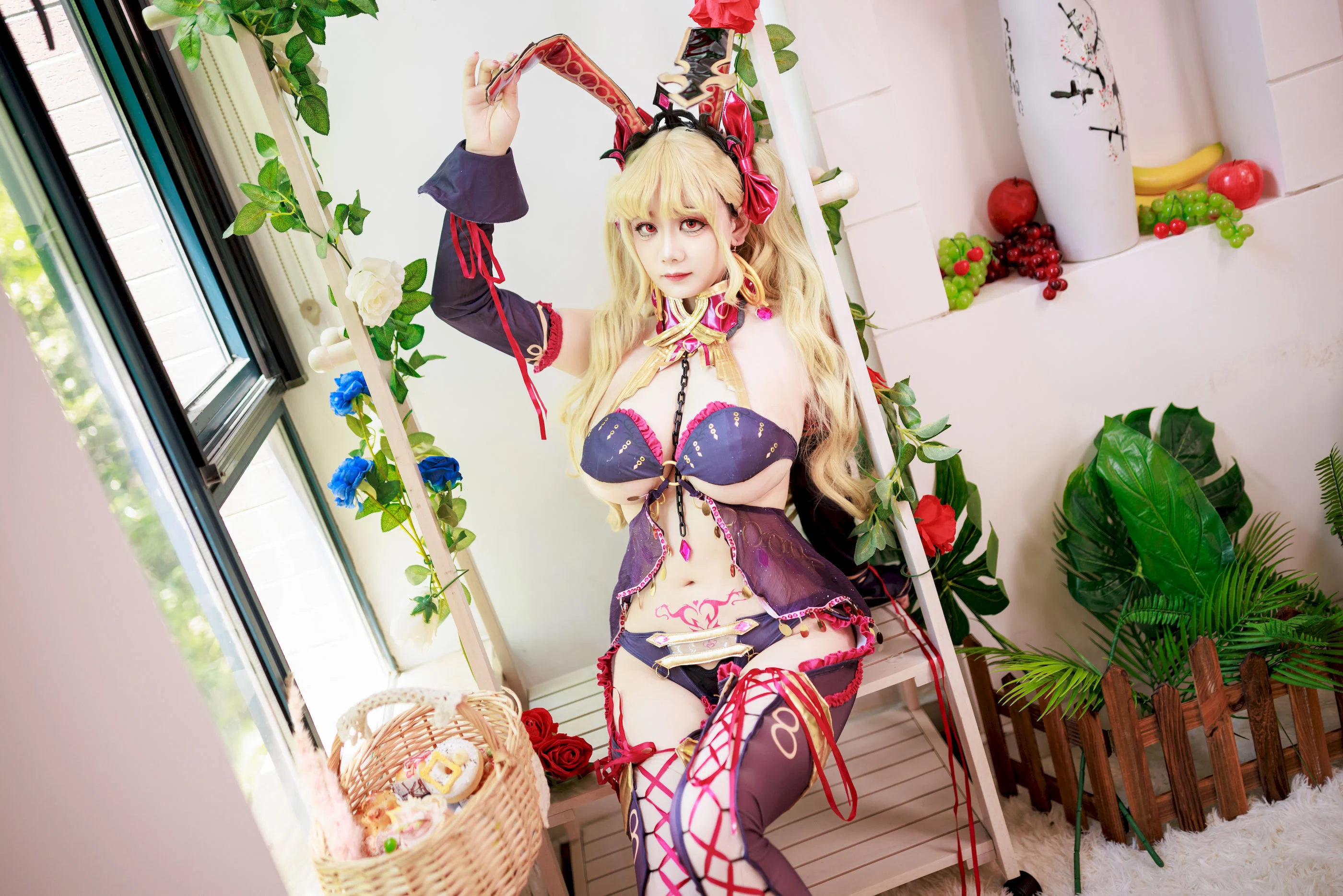 Đọc truyện hentai Tuyển tập Albums siêu phẩm Cosplay - Chap 1437 - Ayumi (FGO) Gun Rin Bunny Girl