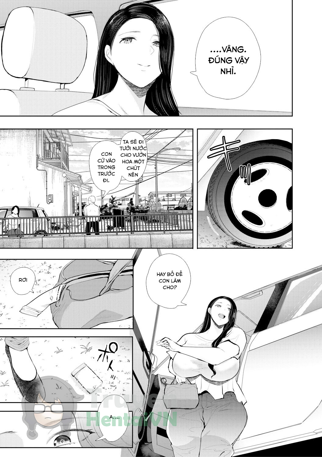 Đọc truyện hentai Netorareta Hitozuma [JP] - Chap 3
