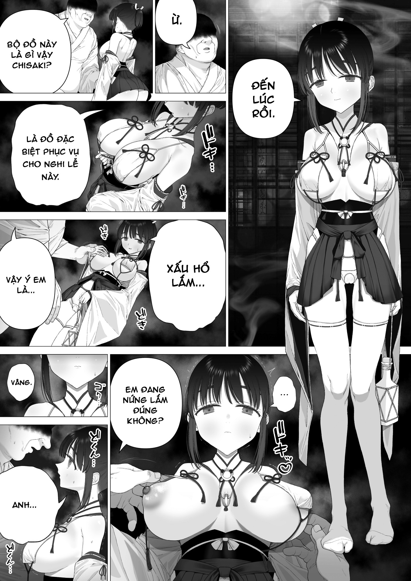 Đọc truyện hentai Nghi lễ thụ thai - Chap 3