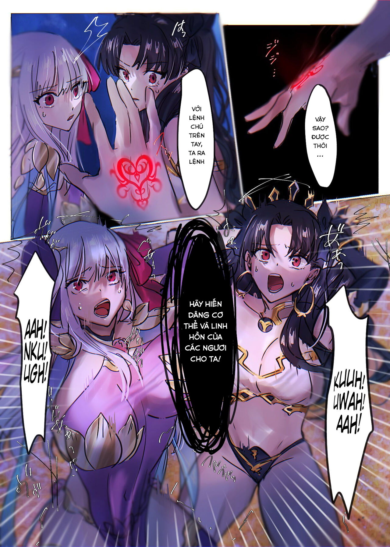 Đọc truyện hentai Fate rewrite ~Rin to Sakura ga Servant-ka Sennou Sareru Hon~ (Fate Grand Order) - Oneshot