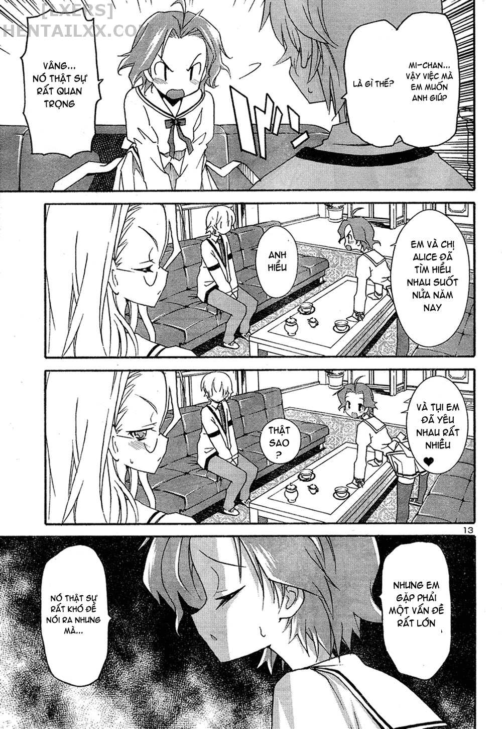 Đọc truyện hentai Aki no Sora - Chap 13