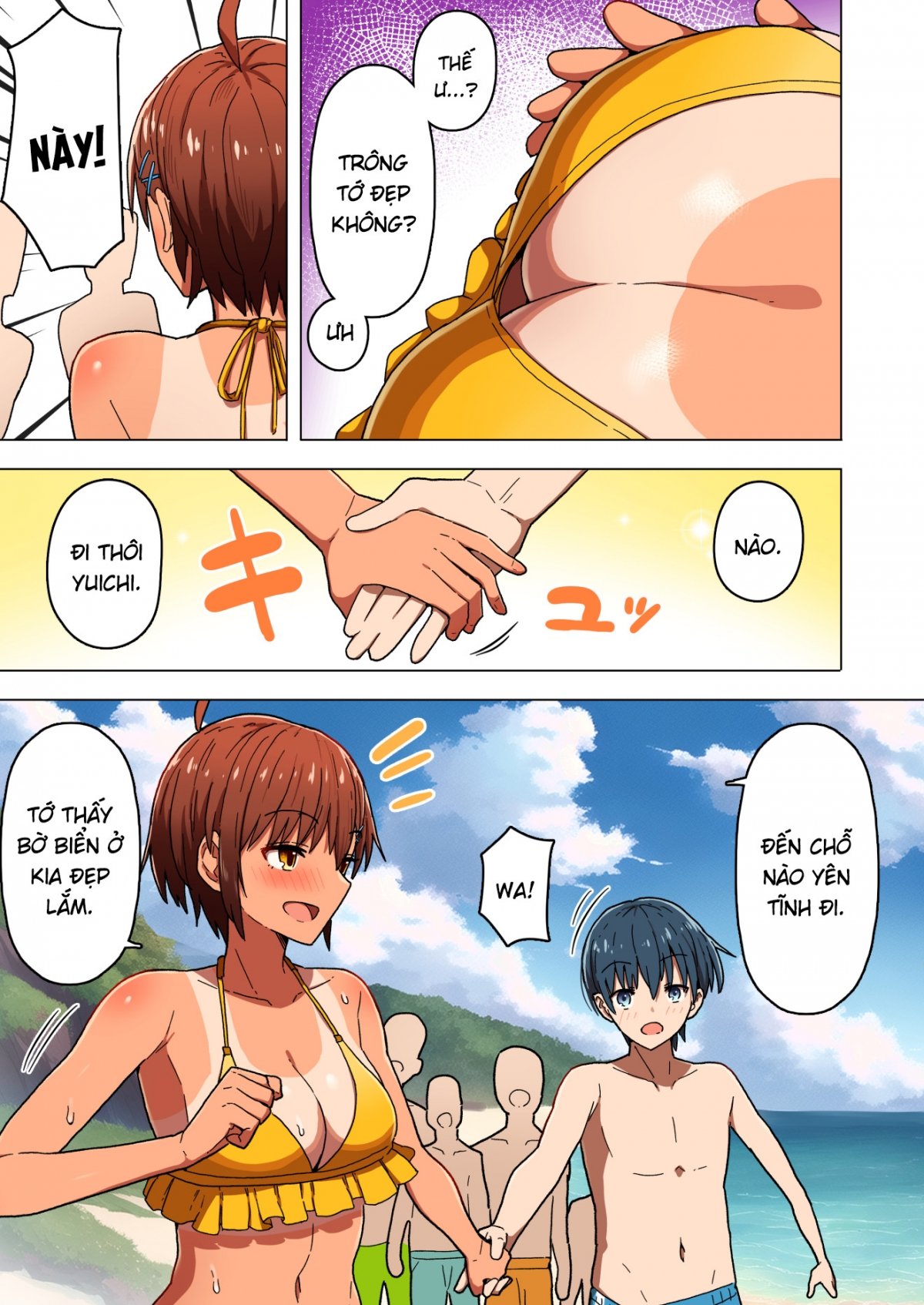 Đọc truyện hentai Đi dã ngoại với lớp, tôi bị cướp luôn gấu - Oneshot mất