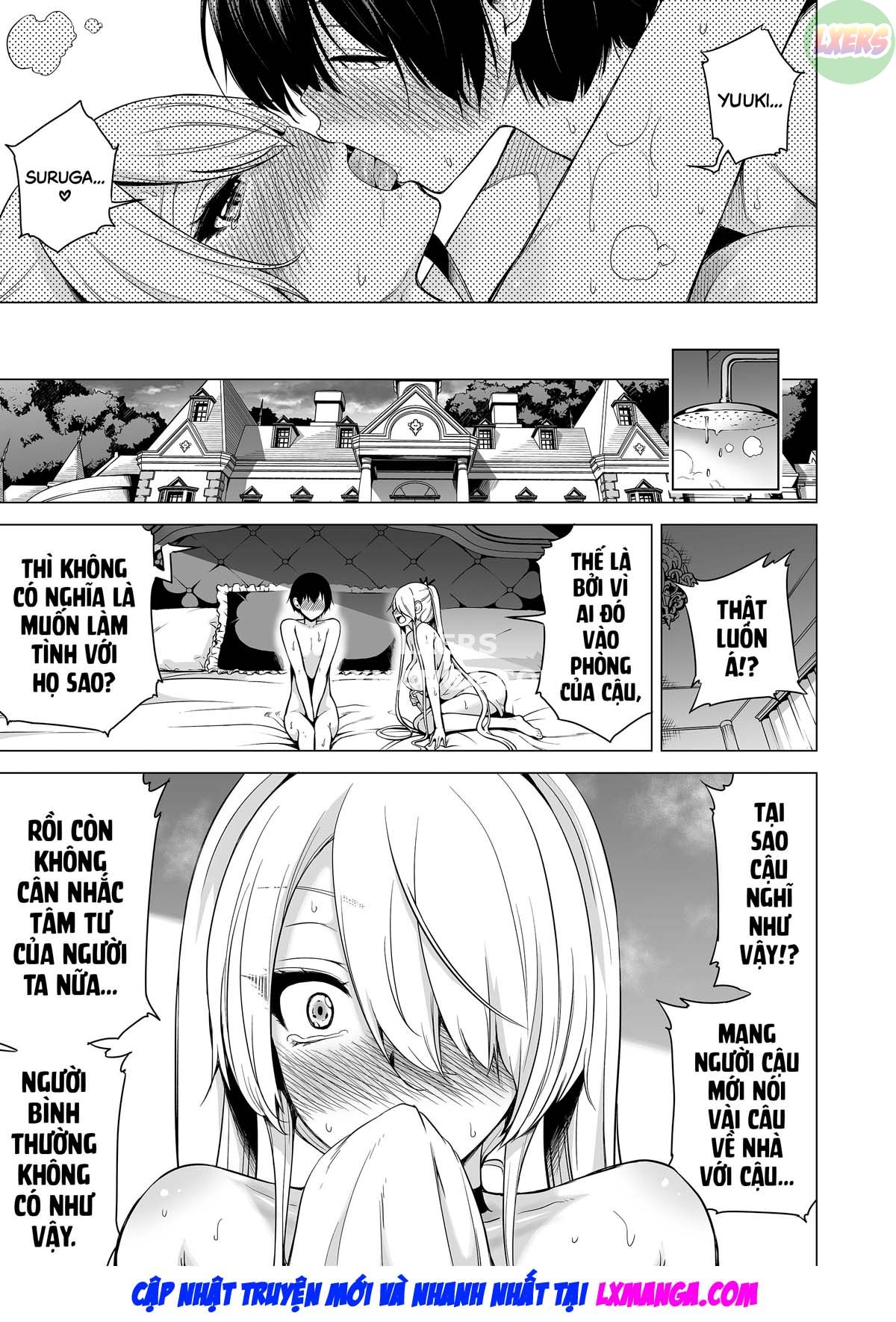 Đọc truyện hentai Vắt kiệt tinh trùng cùng ba chị em Succubus - Chap 1