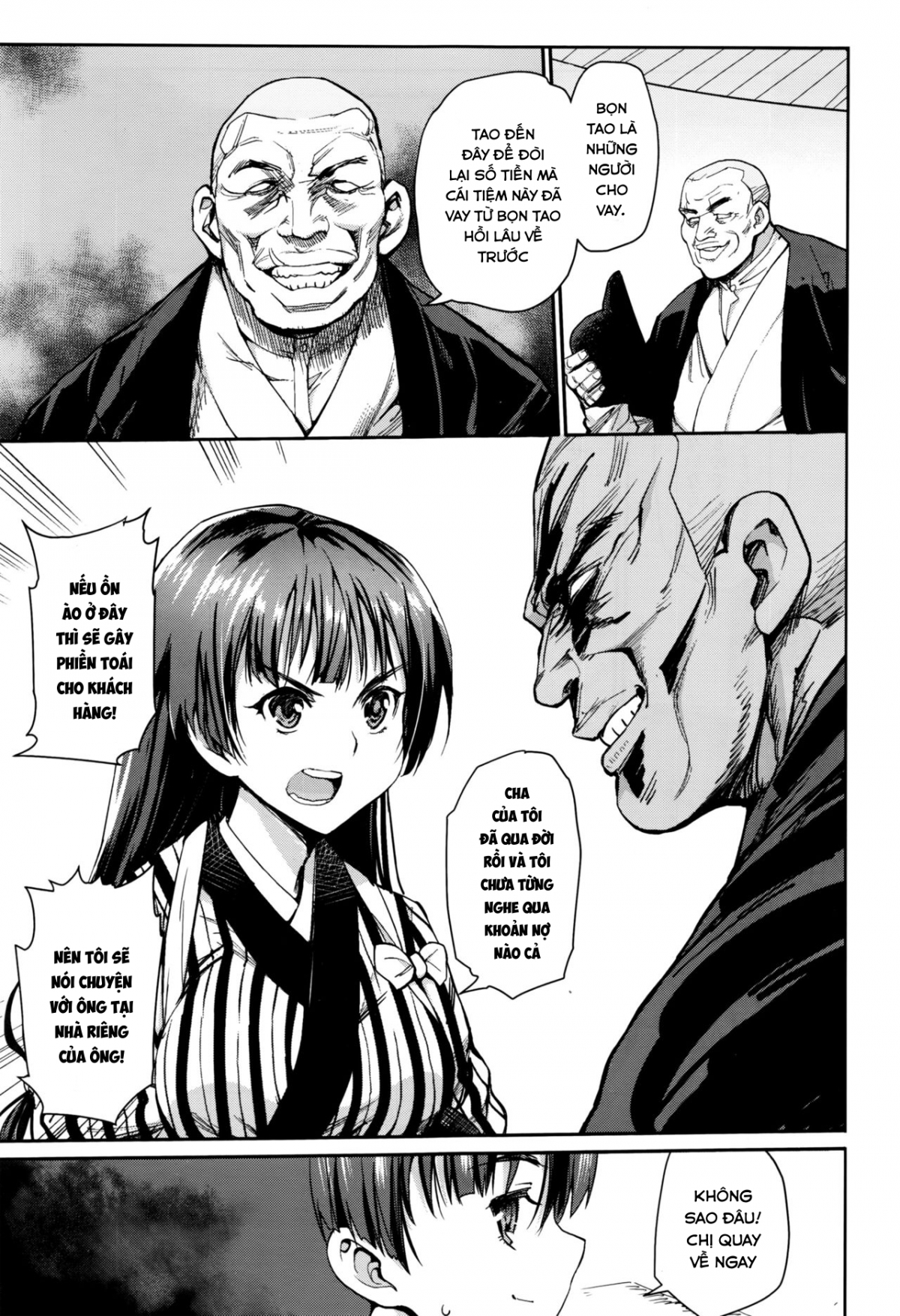 Đọc truyện hentai Địt bỏ mẹ con nợ thiếu tiền! - Chap 1