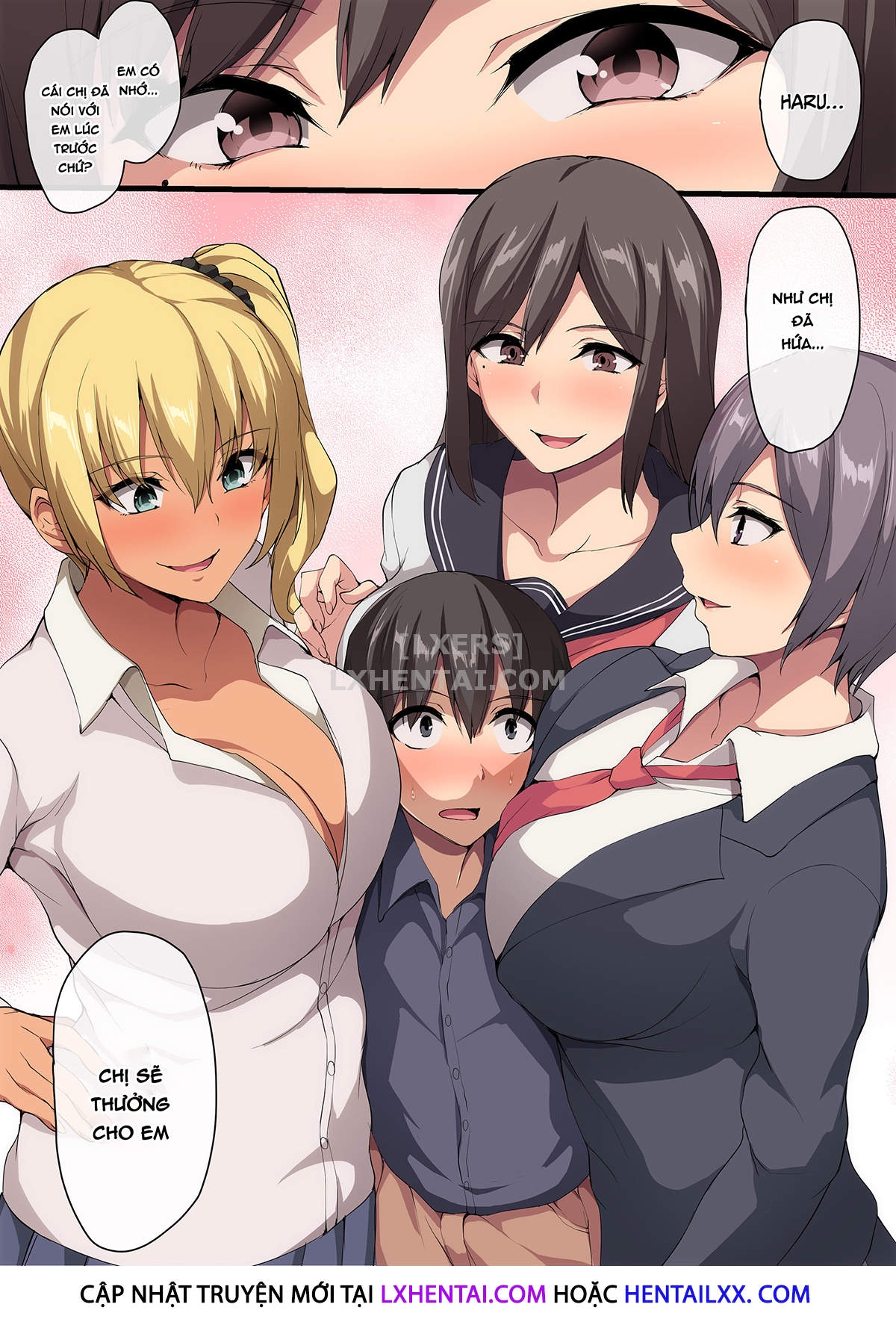 Đọc truyện hentai Lovey-Dovey Sex Life With Older Ladies - Losing My Virginity To a Harem - Oneshot