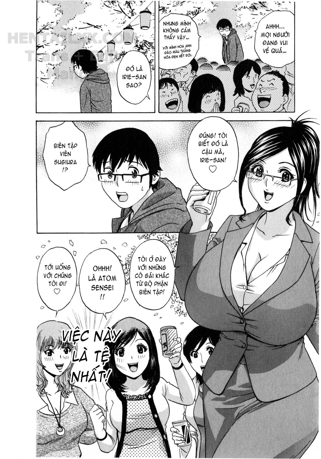Đọc truyện hentai Life With Married Women Just Like A Manga - Chap 14