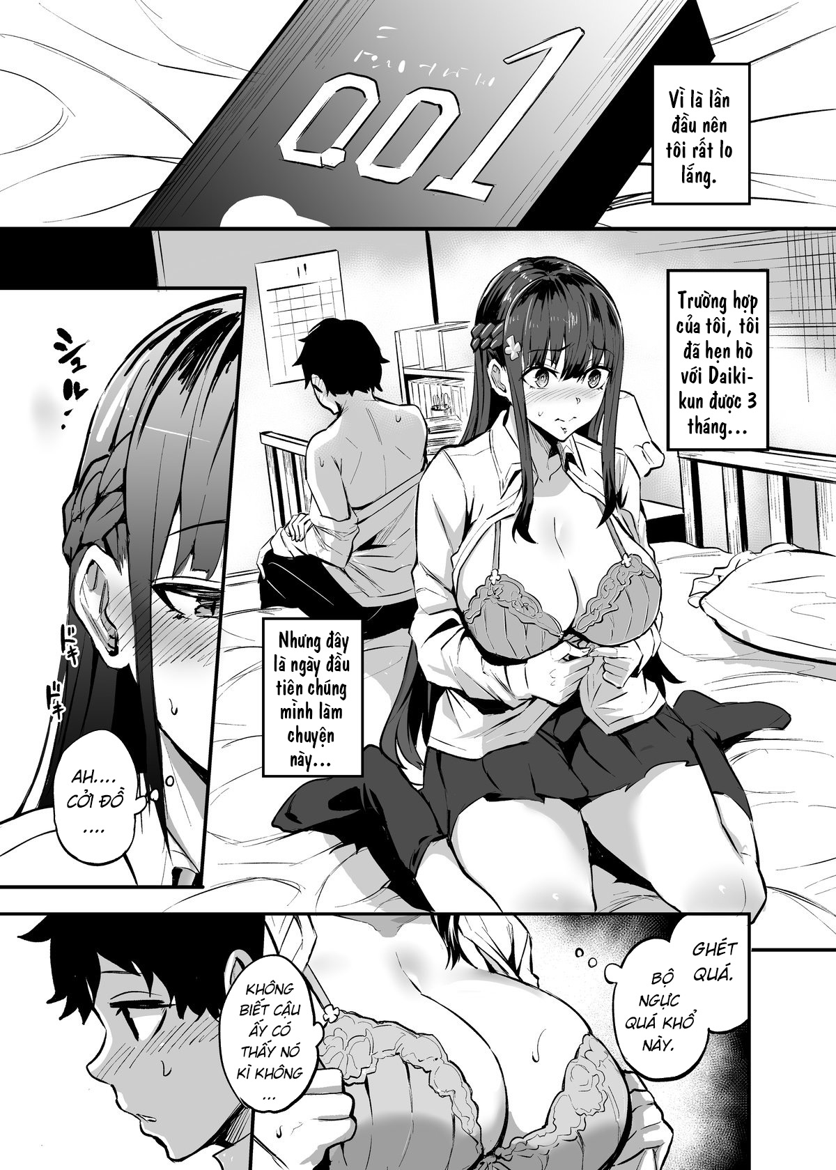 Đọc truyện hentai Kanojo ga Gaikokujin ni Netorareru Manga Ouchi Fuck Hen - Oneshot