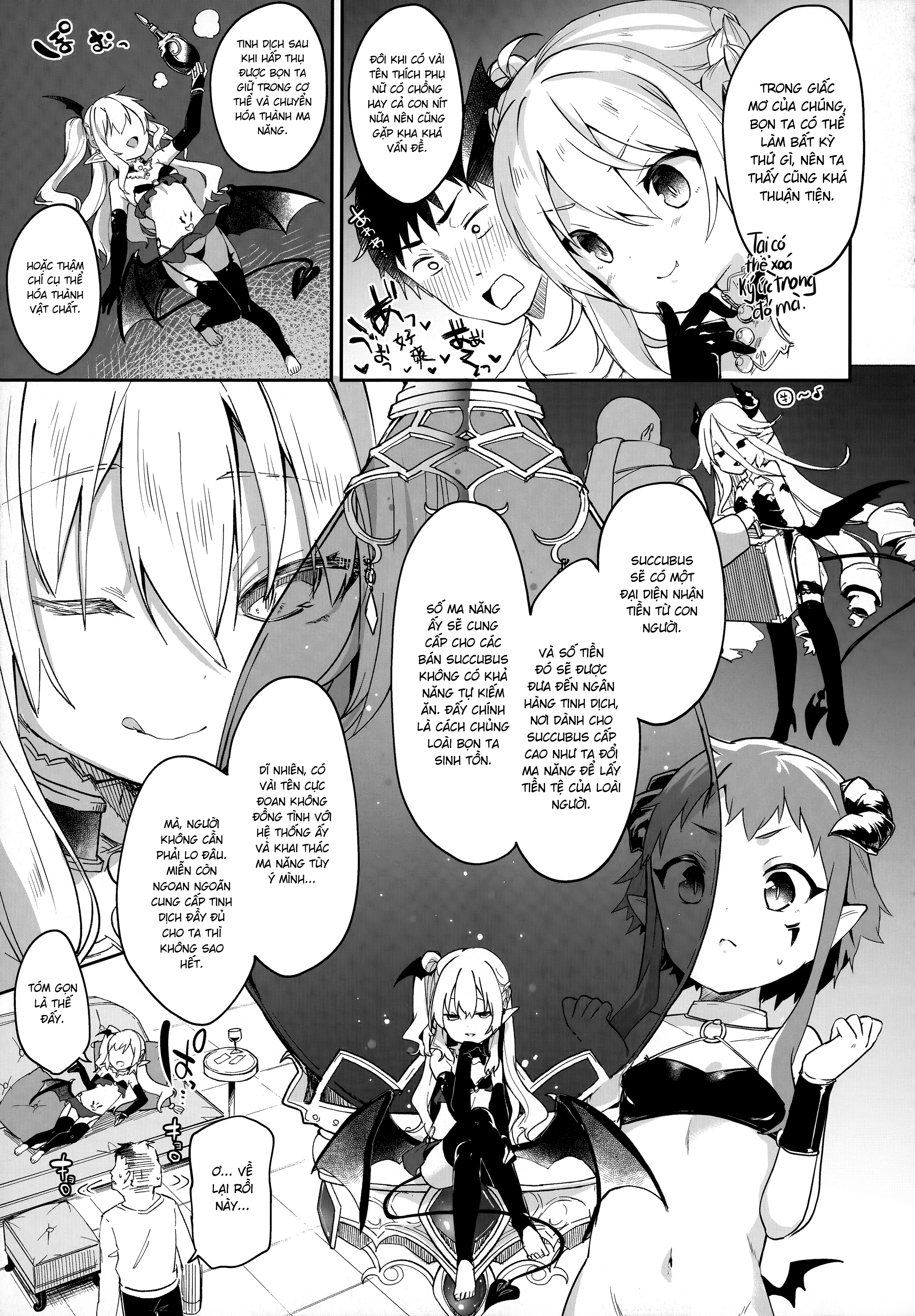 Đọc truyện hentai Nô Lệ Của Tiểu Succubus - Chap 3