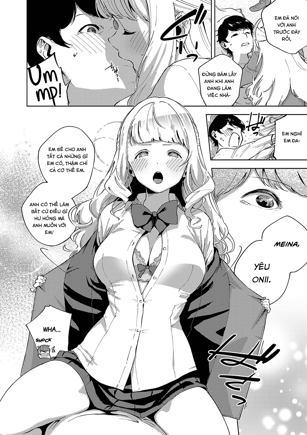 Đọc truyện hentai Sukoshi wa Ganbare! Meina-chan - Oneshot