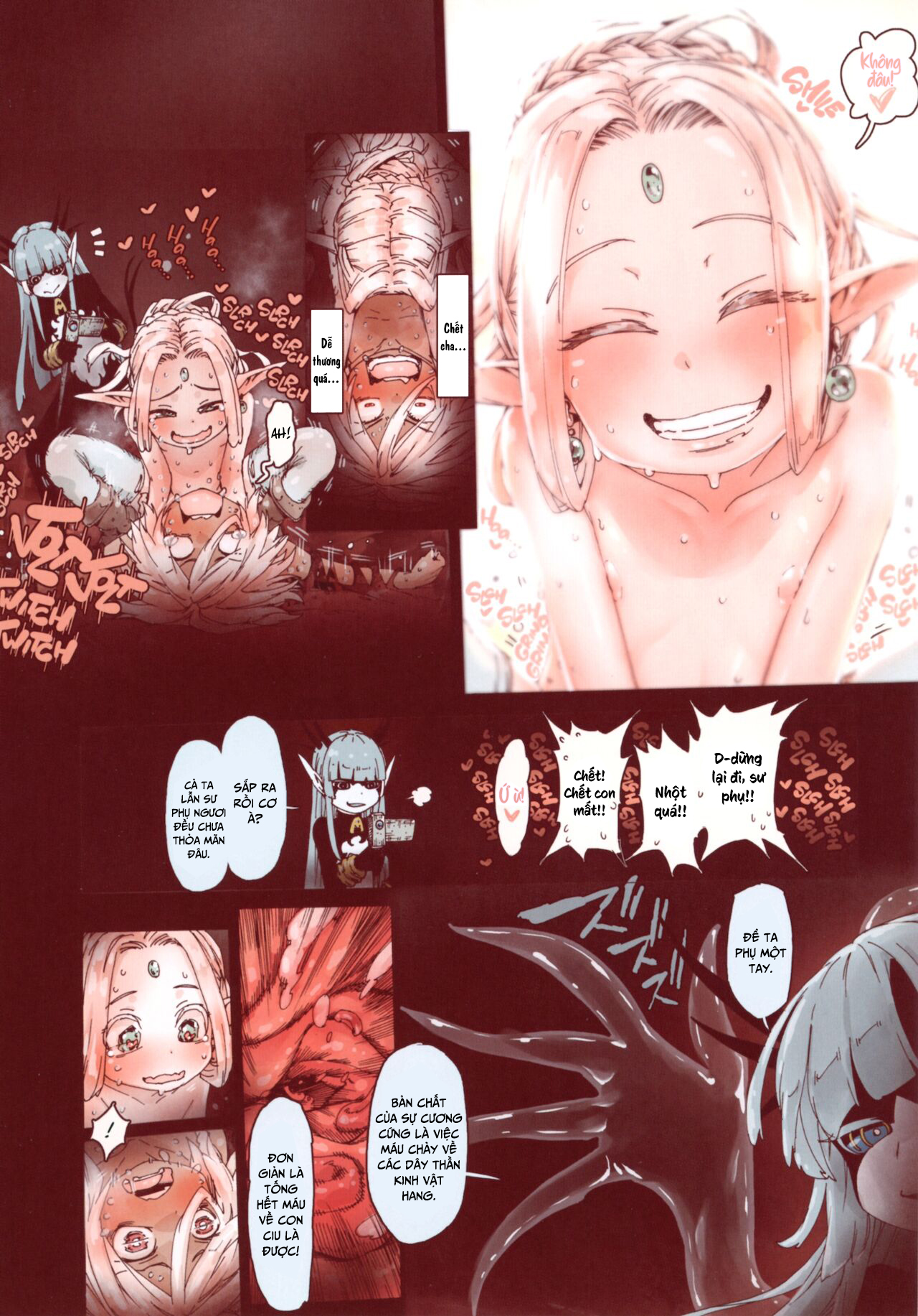 Đọc truyện hentai Phù Thủy Trụy Lạc - Chap 4- Chìm vào dục vọng