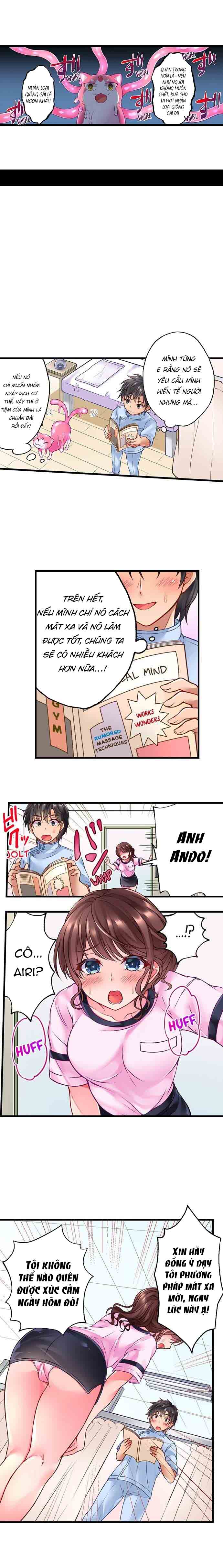 Đọc truyện hentai Tiệm Massage Xúc Tua!? - Chap 1