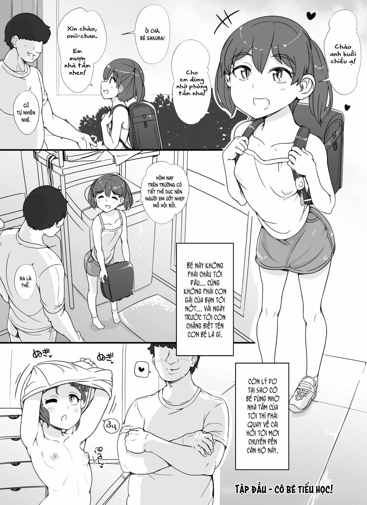 Đọc truyện hentai Dàn gái xinh trong bồn tắm - Chap 1 - Chơi em Loli