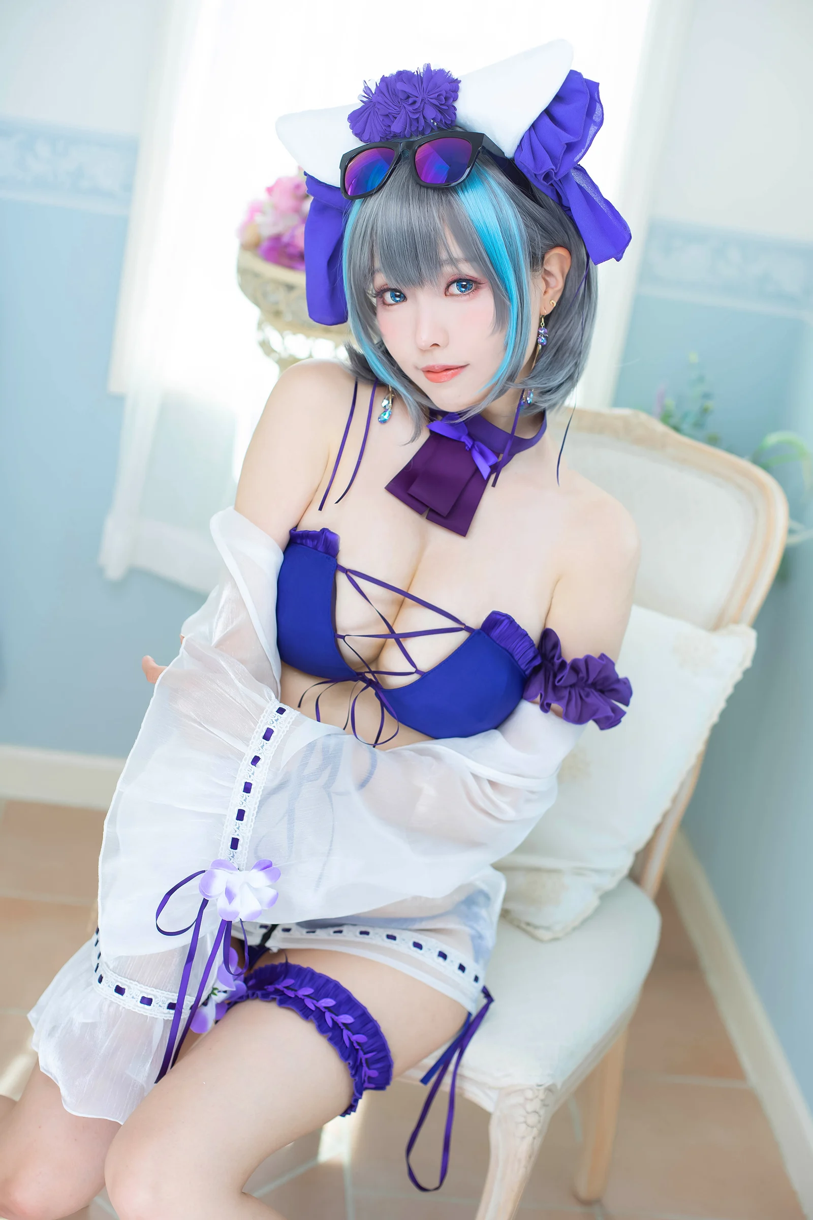 Đọc truyện hentai Tuyển tập Albums siêu phẩm Cosplay - Chap 541 - [Ely] Cheshire