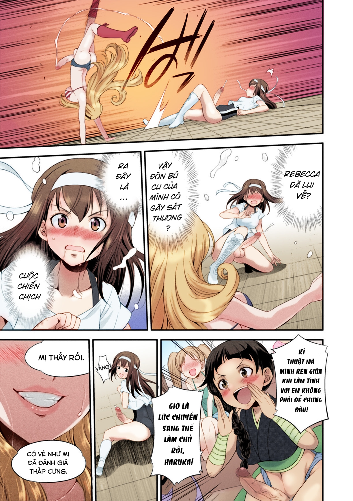 Đọc truyện hentai Đại chiến Futa~Nữ hoàng dương vật - Chap 1