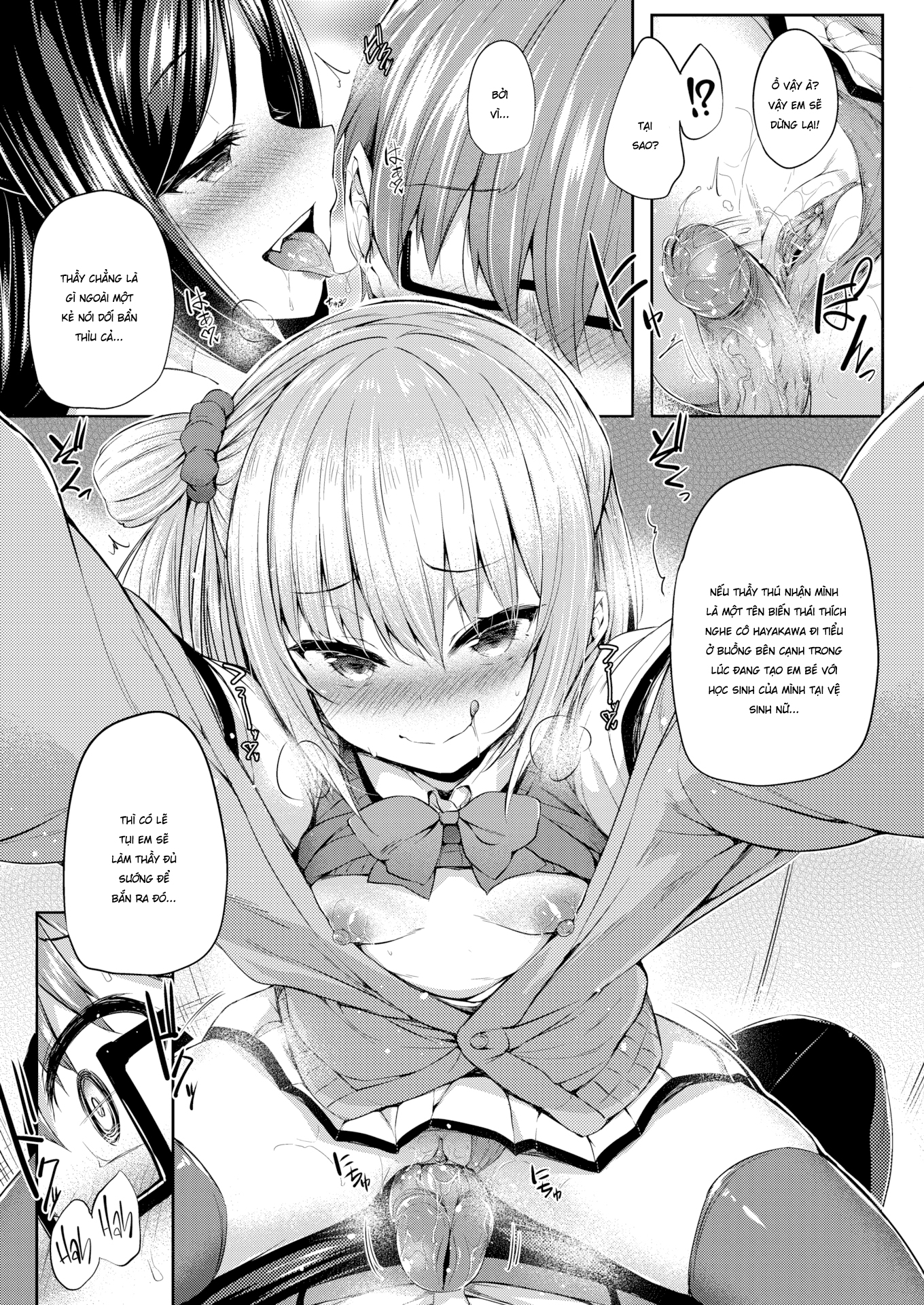 Đọc truyện hentai Trò Chơi Bí Mật Sau Giờ Học - Oneshot 1