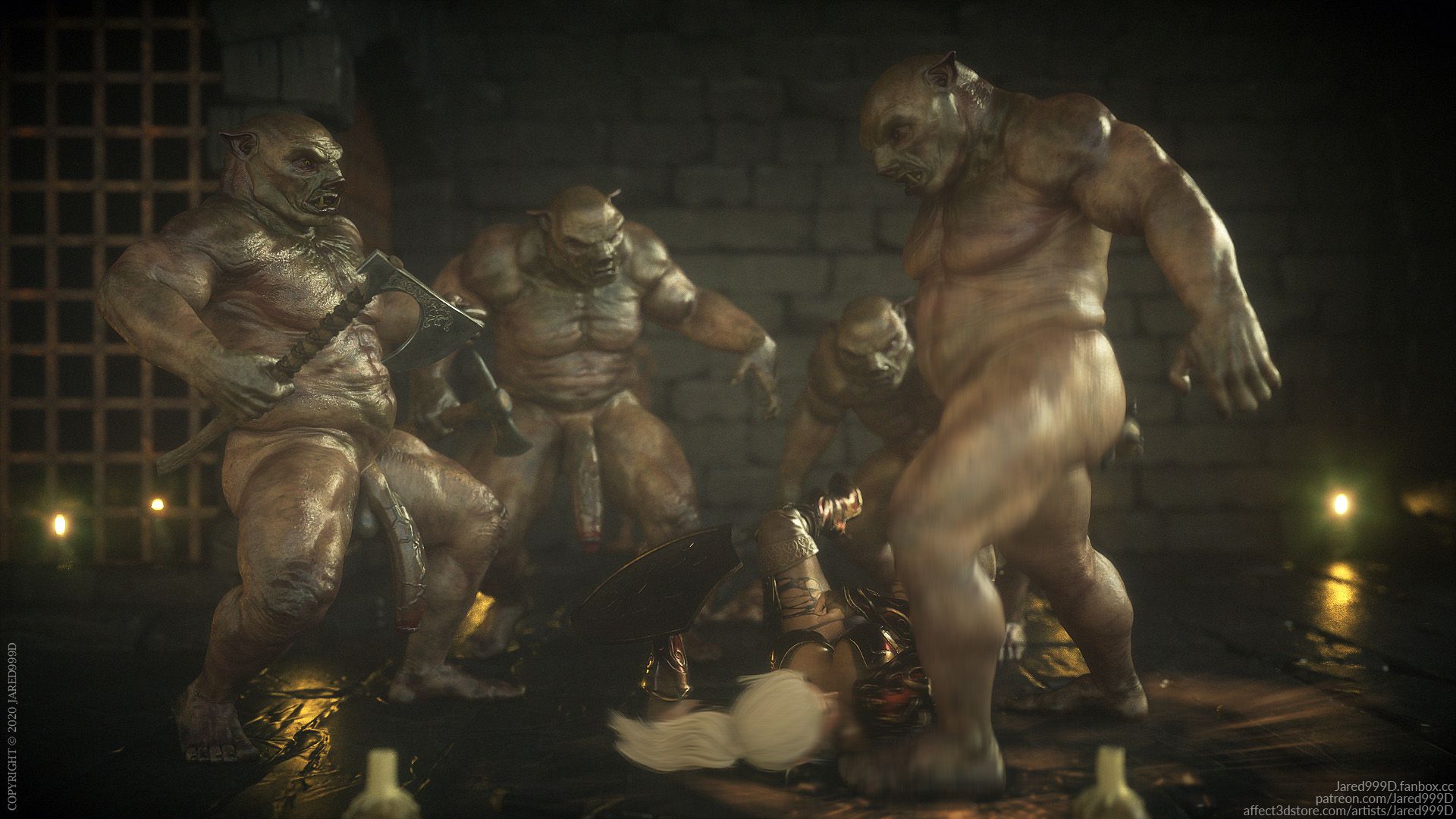 Đọc truyện hentai Elf Slave - Chapter 7: Double Trouble