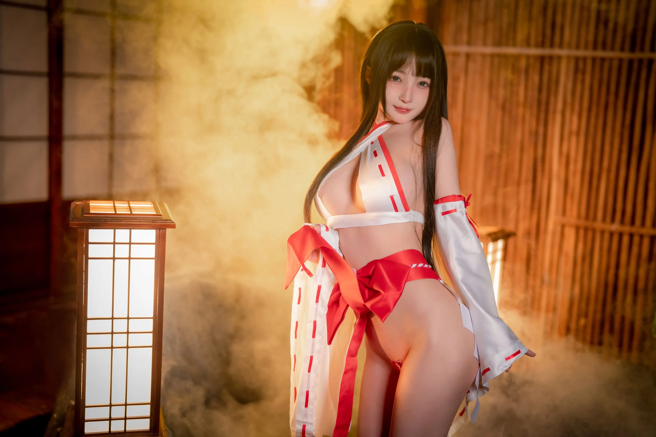 Đọc truyện hentai Tuyển tập Albums siêu phẩm Cosplay - Chap 648 - [Sakurai Ningning] Holy Miko