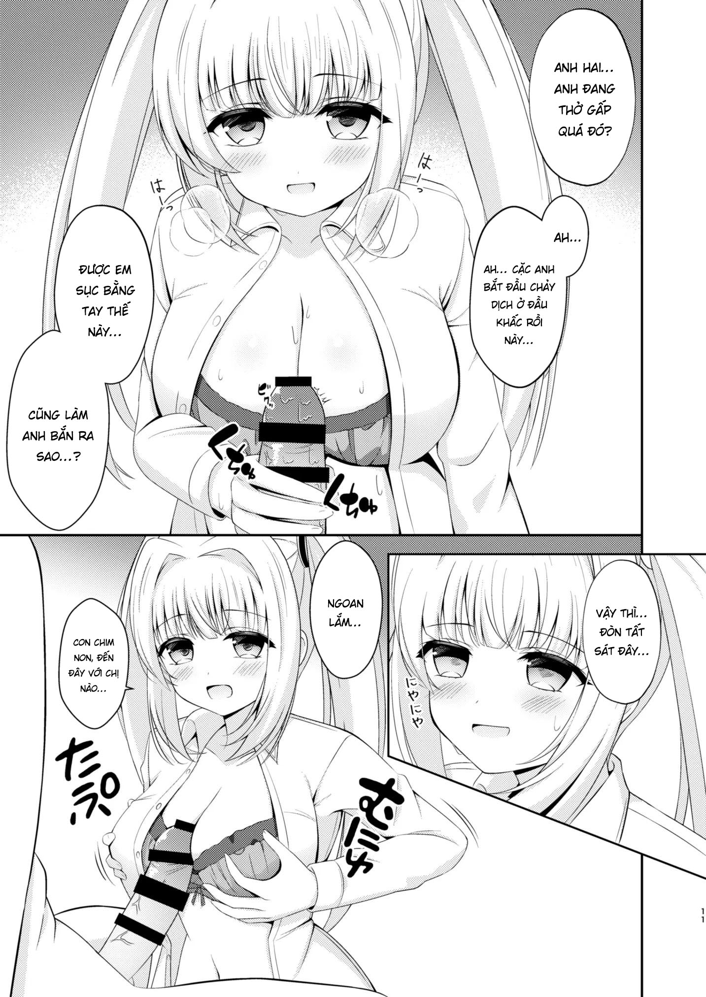 Đọc truyện hentai Cô em gái dẫm đãng chỉ làm tình với anh trai của mình! - Chap 2