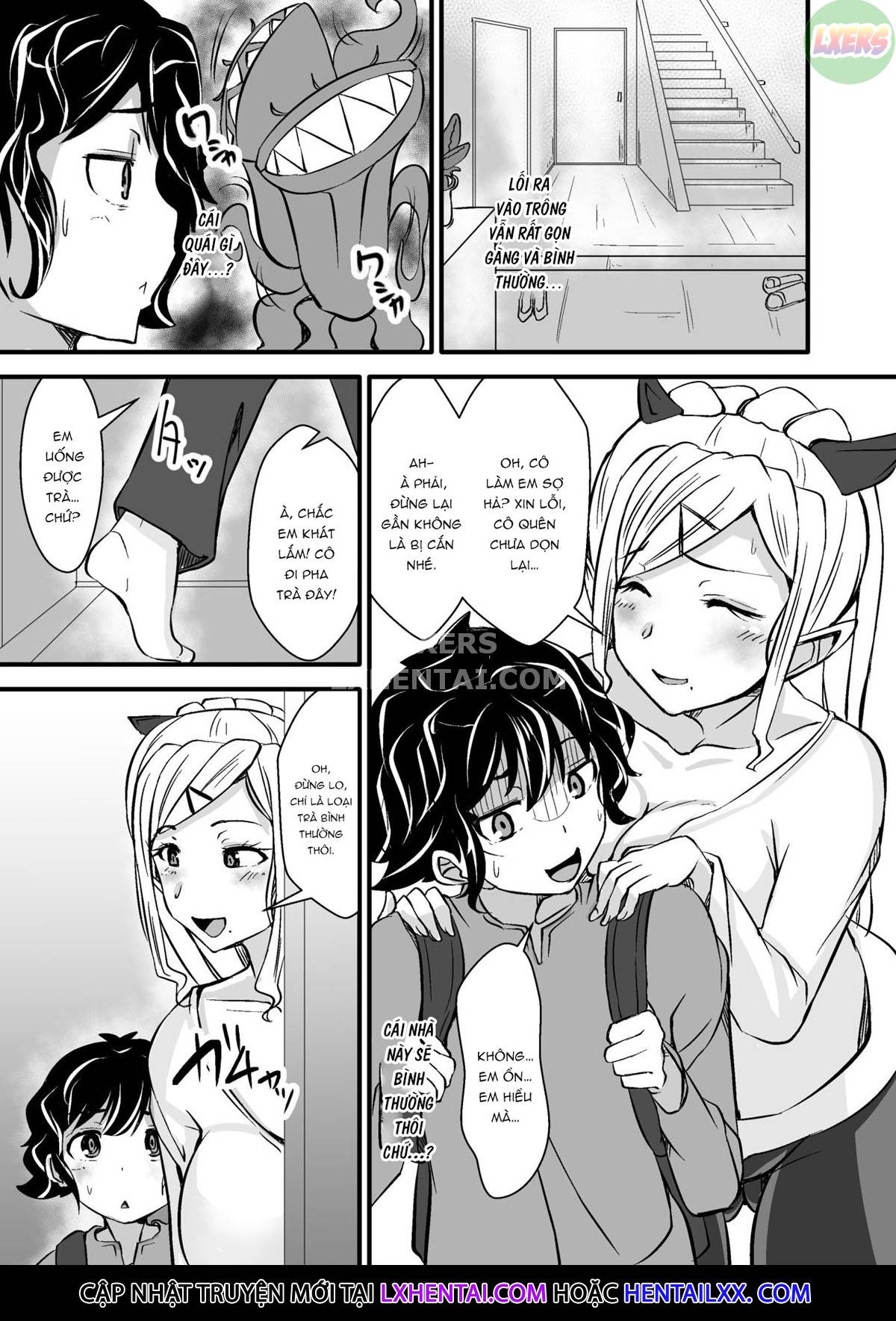 Đọc truyện hentai Inter-Species Homestay - Oneshot