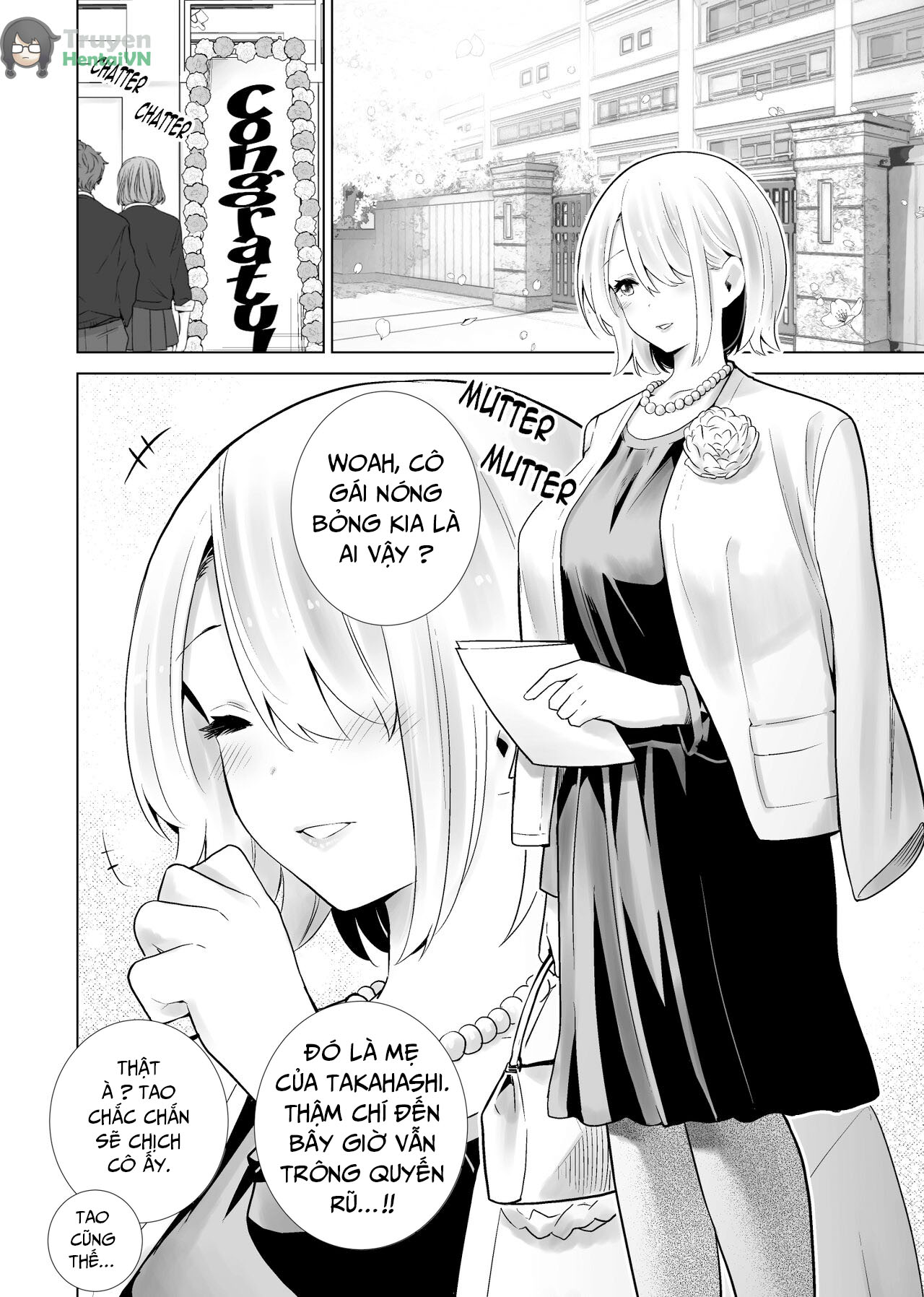 Đọc truyện hentai Chịch mẹ thằng bạn ngày lễ tốt nghiệp - Oneshot