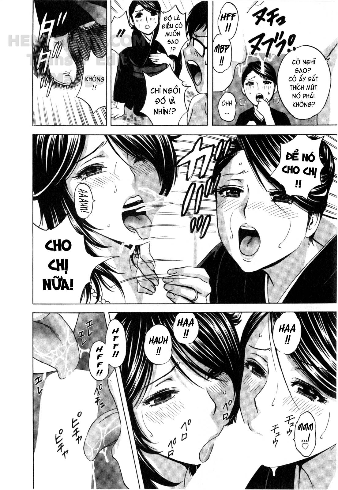 Đọc truyện hentai Life With Married Women Just Like A Manga - Chap 24