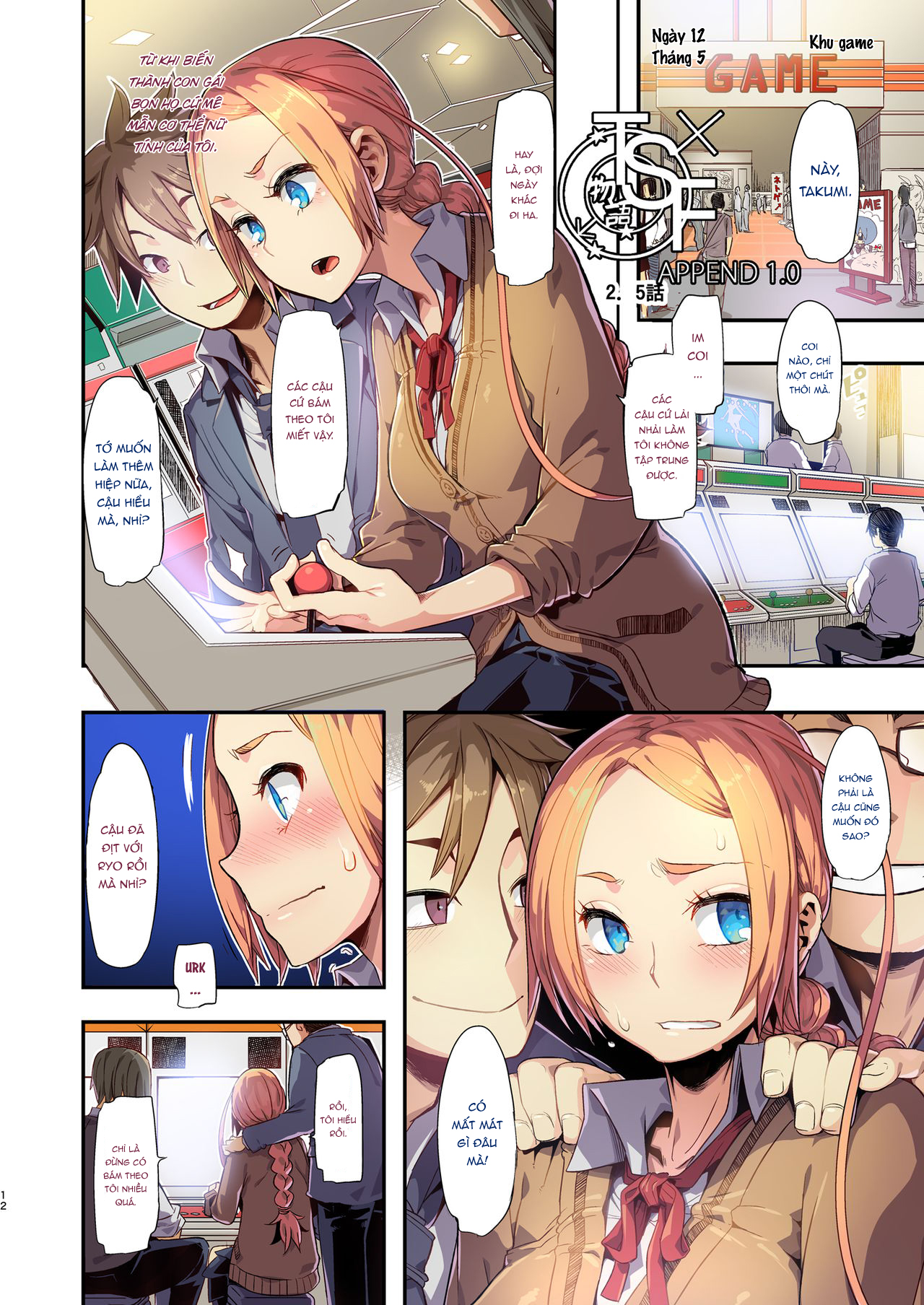 Đọc truyện hentai TSF Monogatari Ngoại Truyện - Append 1.0- Chap 2.5 [Không che]