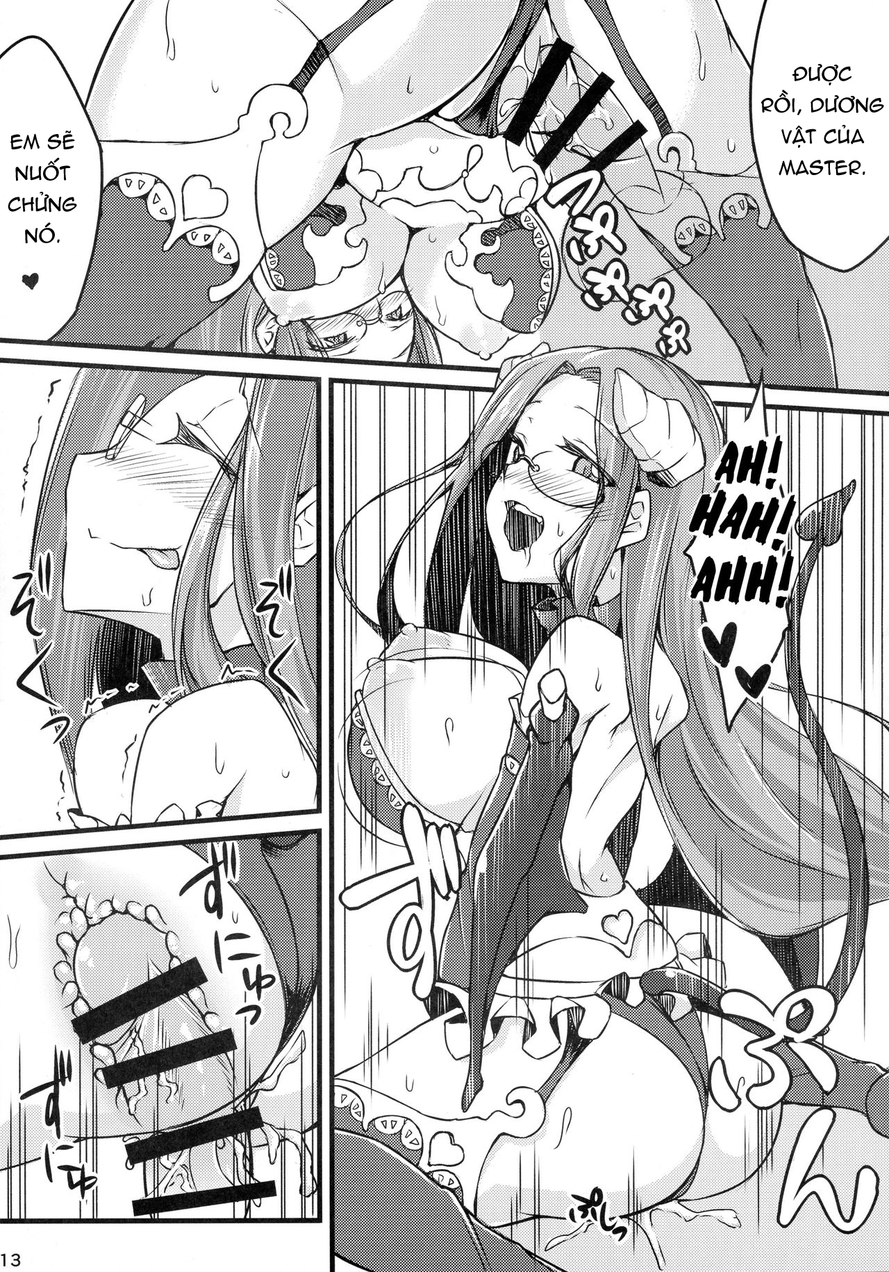 Đọc truyện hentai Halloween cùng Rider-san - Oneshot