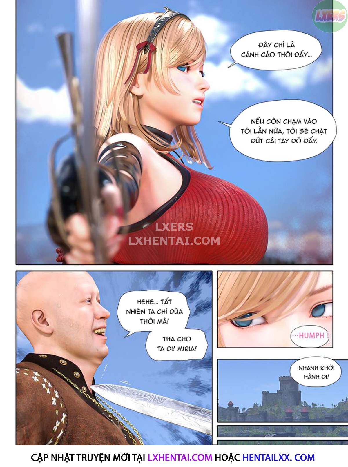 Đọc truyện hentai The Rose Fall Into Darkness - Chap 1