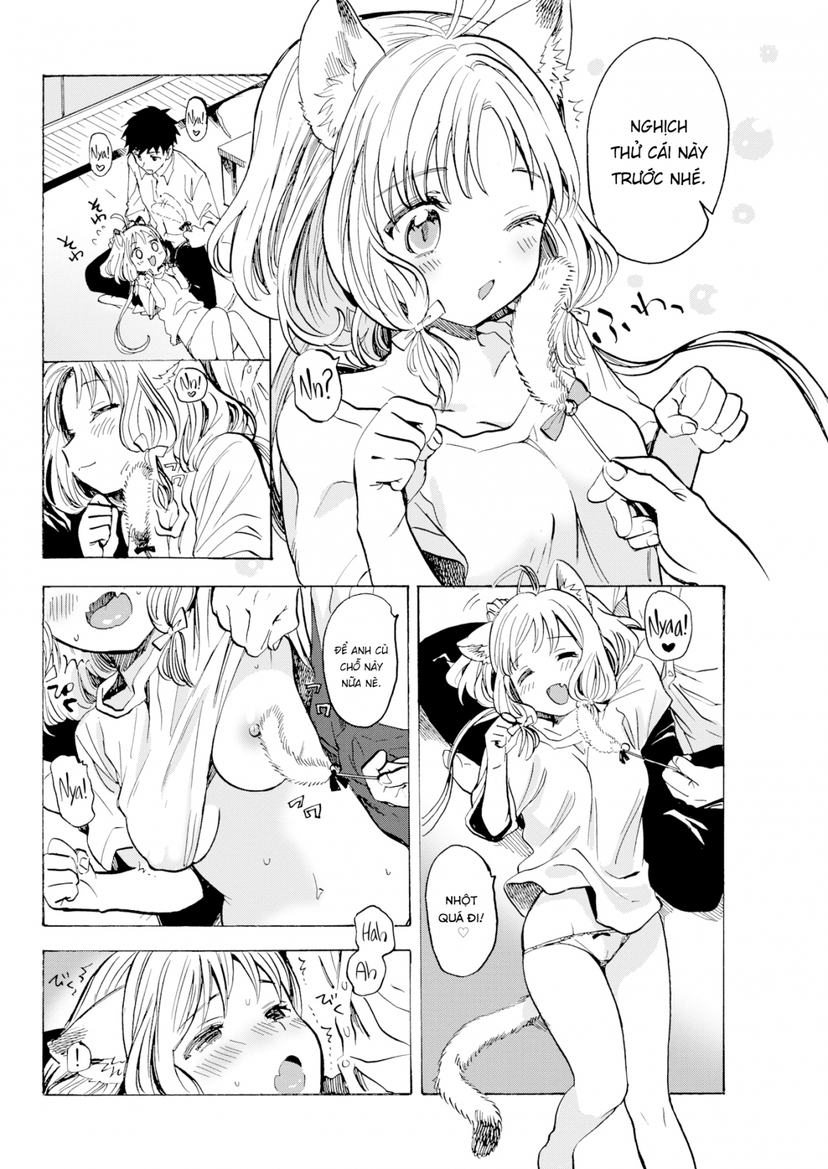 Đọc truyện hentai Cách tốt nhất để gần gũi với nàng moè - Oneshot