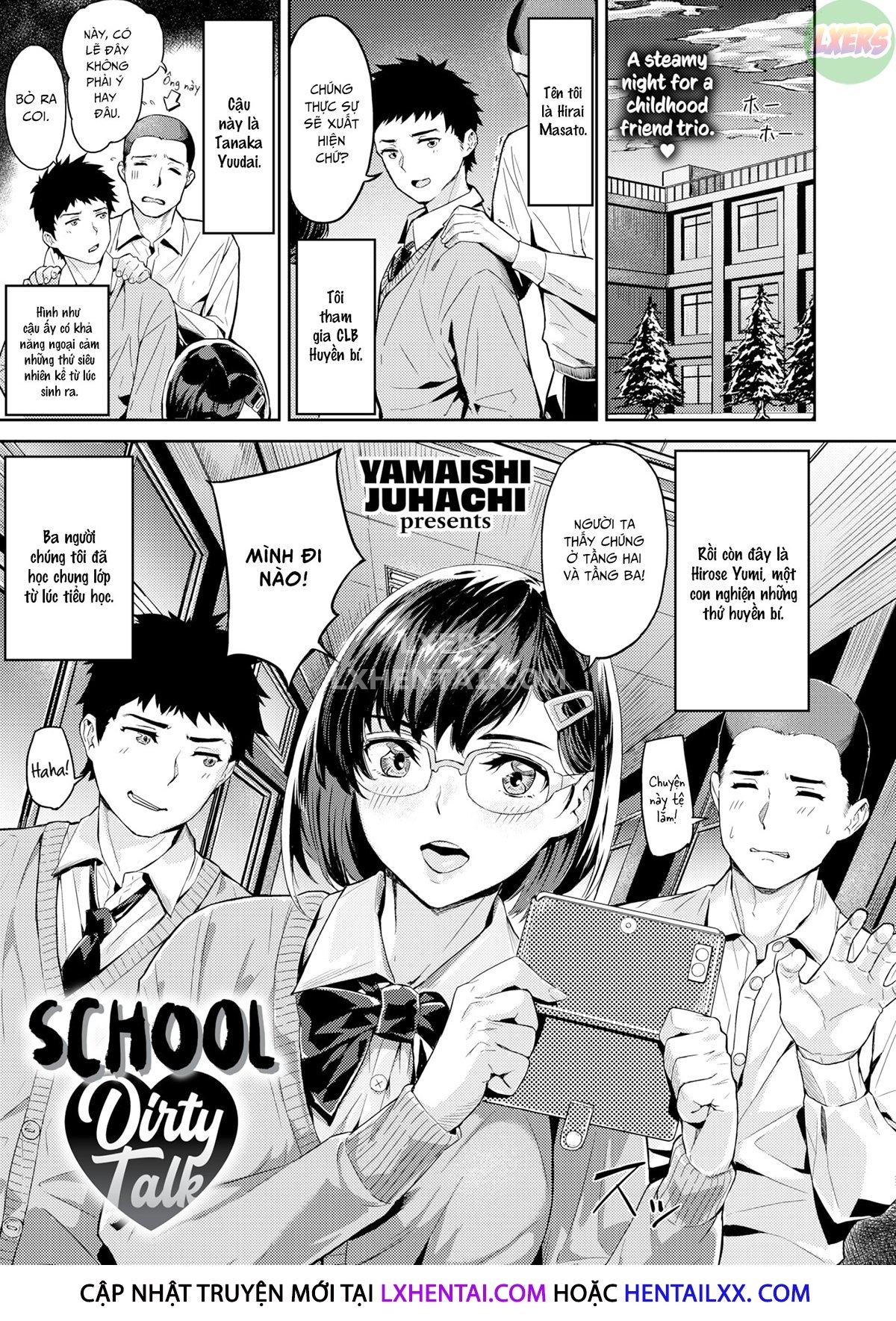 Đọc truyện hentai Nói chuyện tục tĩu ở trường học - Oneshot