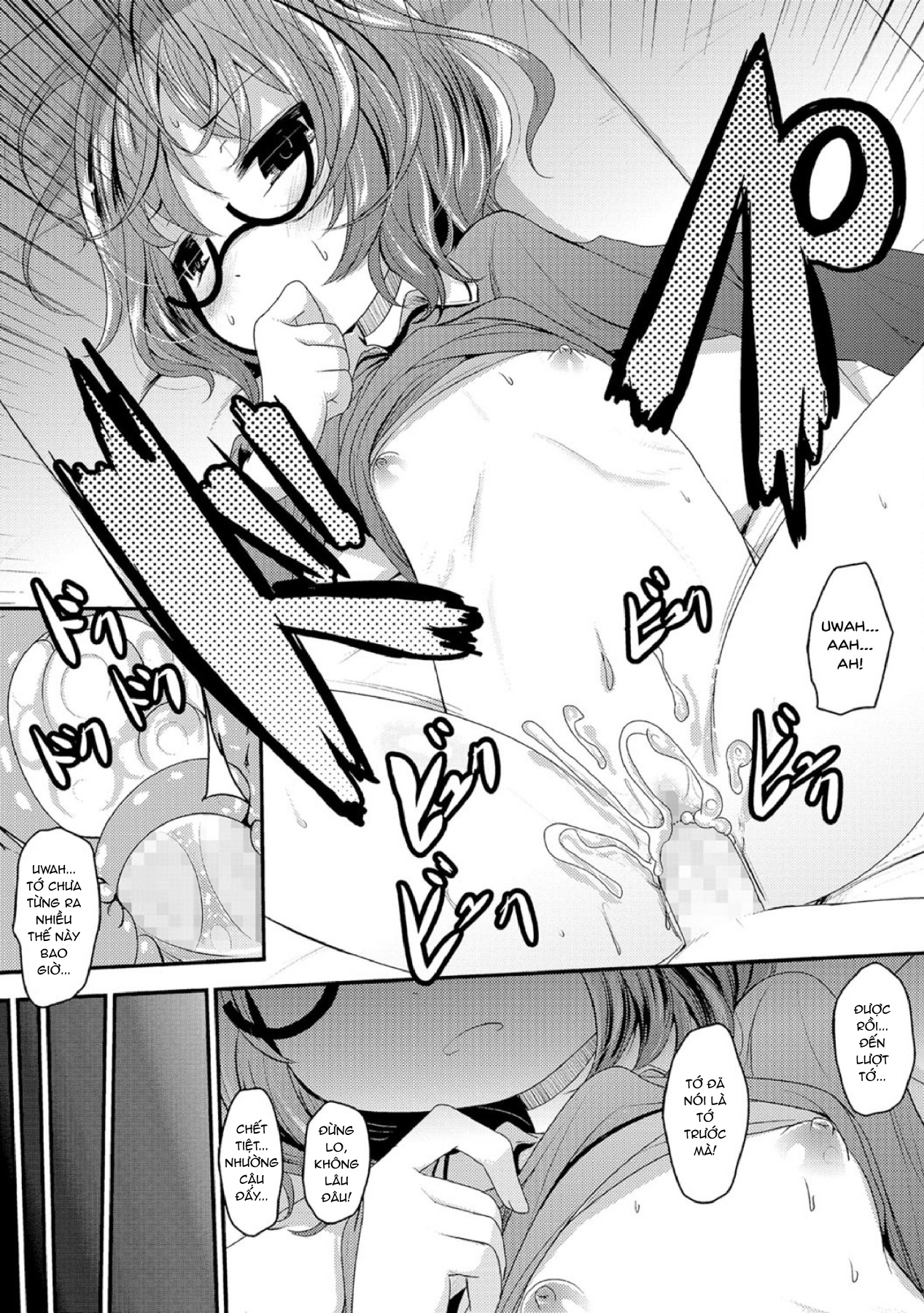 Đọc truyện hentai Force Fucking a Timid Glasses Wearing Loli With My Big Cock - Chap 3