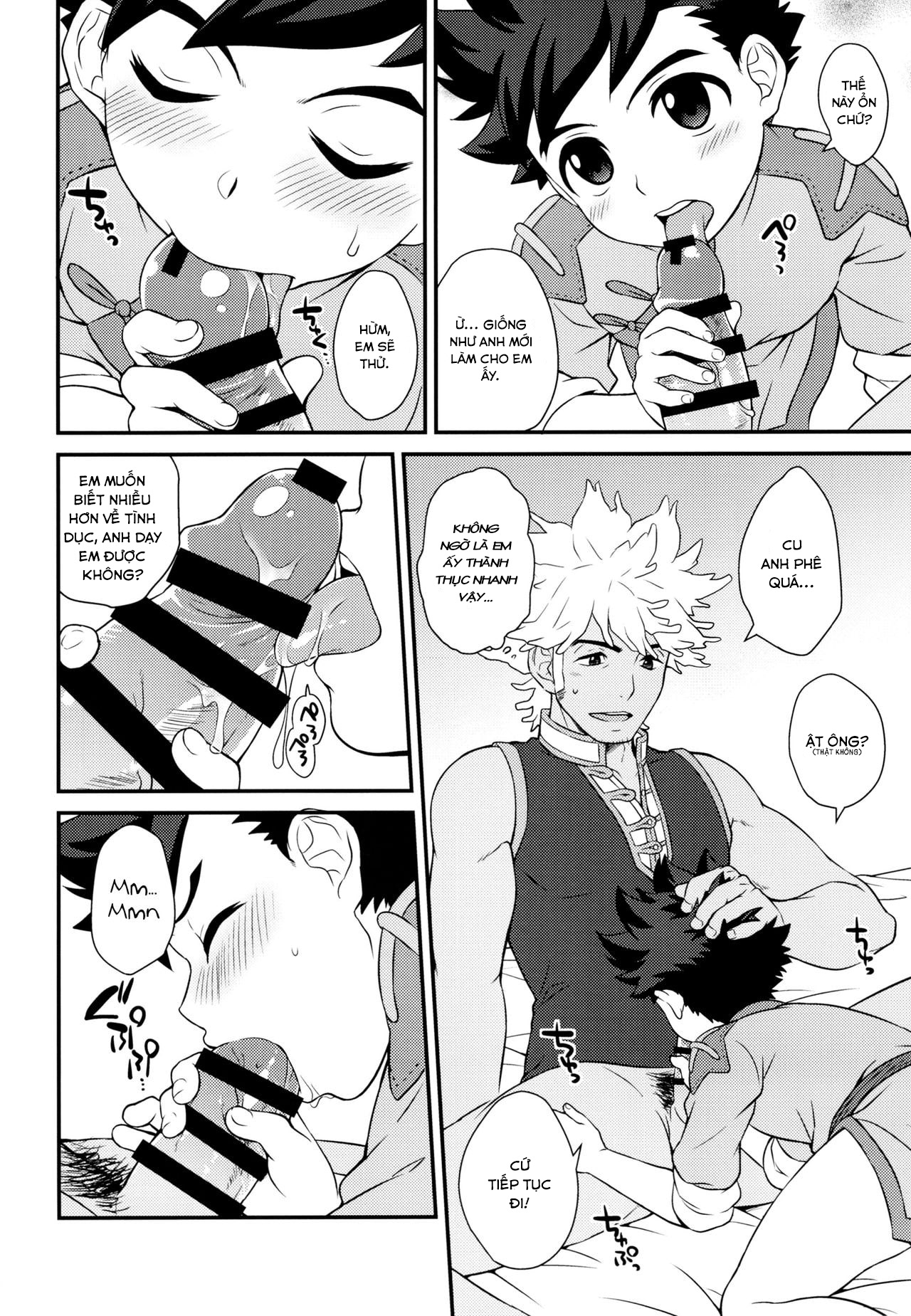 Đọc truyện hentai Tadashii Kizuna no Awasekata (Monster Hunter) - Oneshot